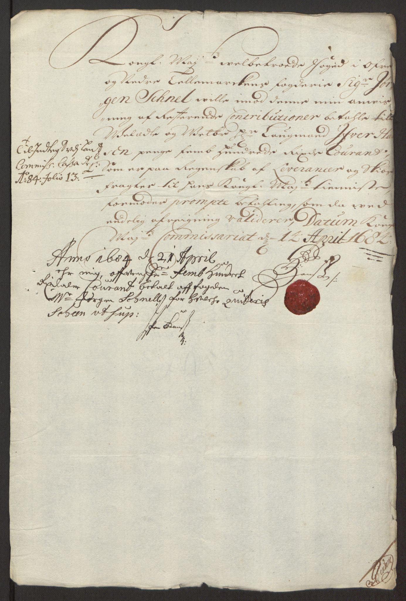 Rentekammeret inntil 1814, Reviderte regnskaper, Fogderegnskap, AV/RA-EA-4092/R35/L2081: Fogderegnskap Øvre og Nedre Telemark, 1680-1684, p. 16