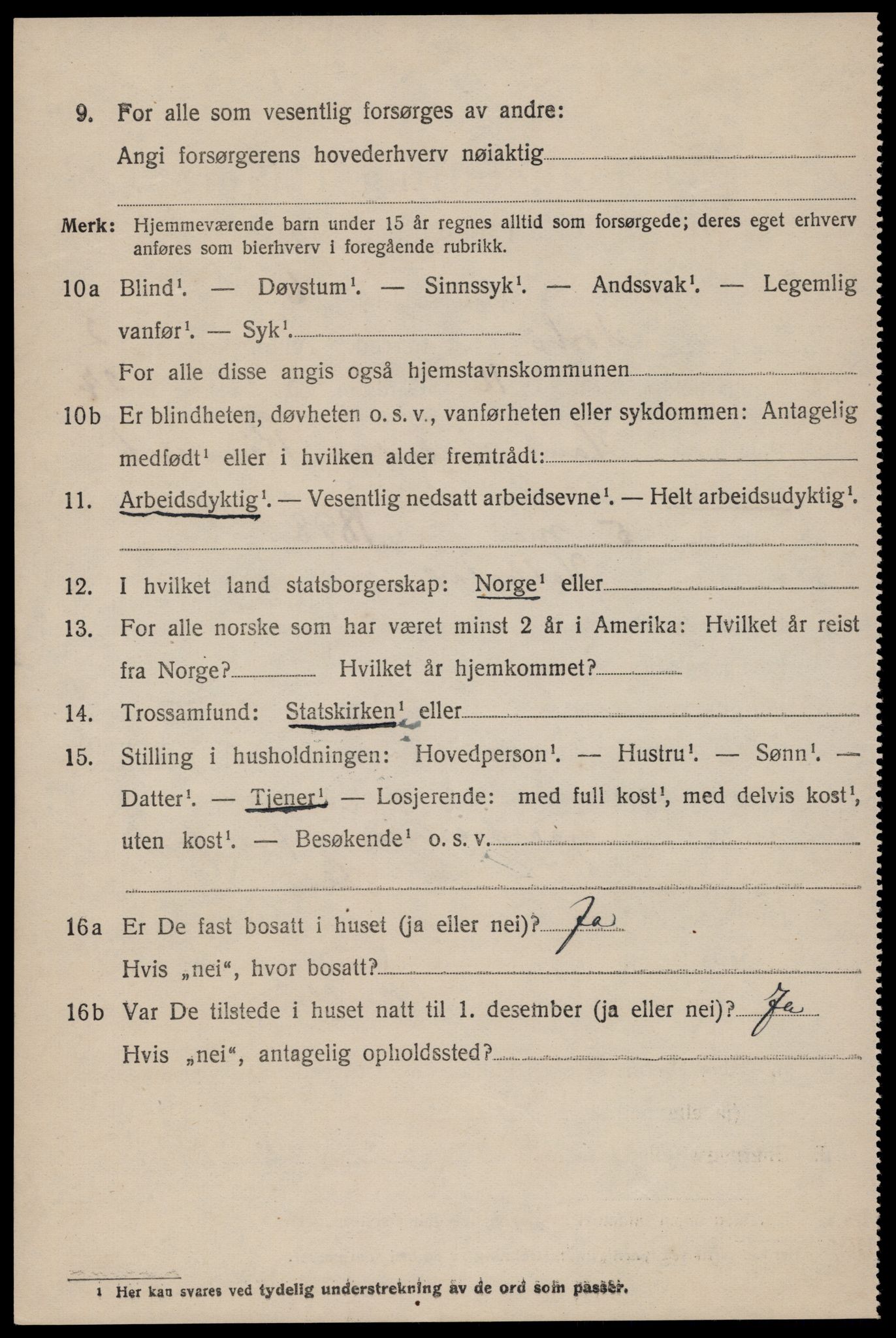 SAST, 1920 census for Nærbø, 1920, p. 1622