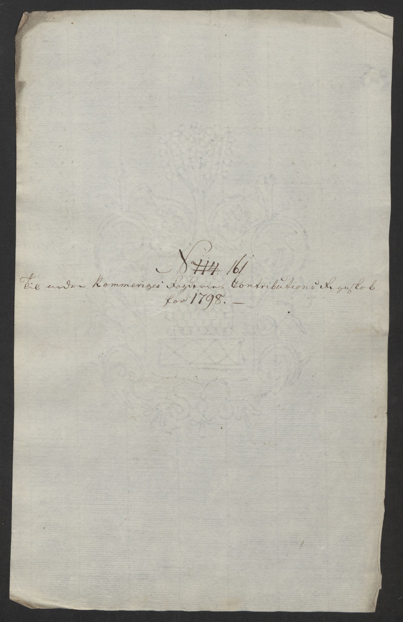 Rentekammeret inntil 1814, Reviderte regnskaper, Fogderegnskap, RA/EA-4092/R11/L0674: Fogderegnskap Nedre Romerike, 1798, p. 487