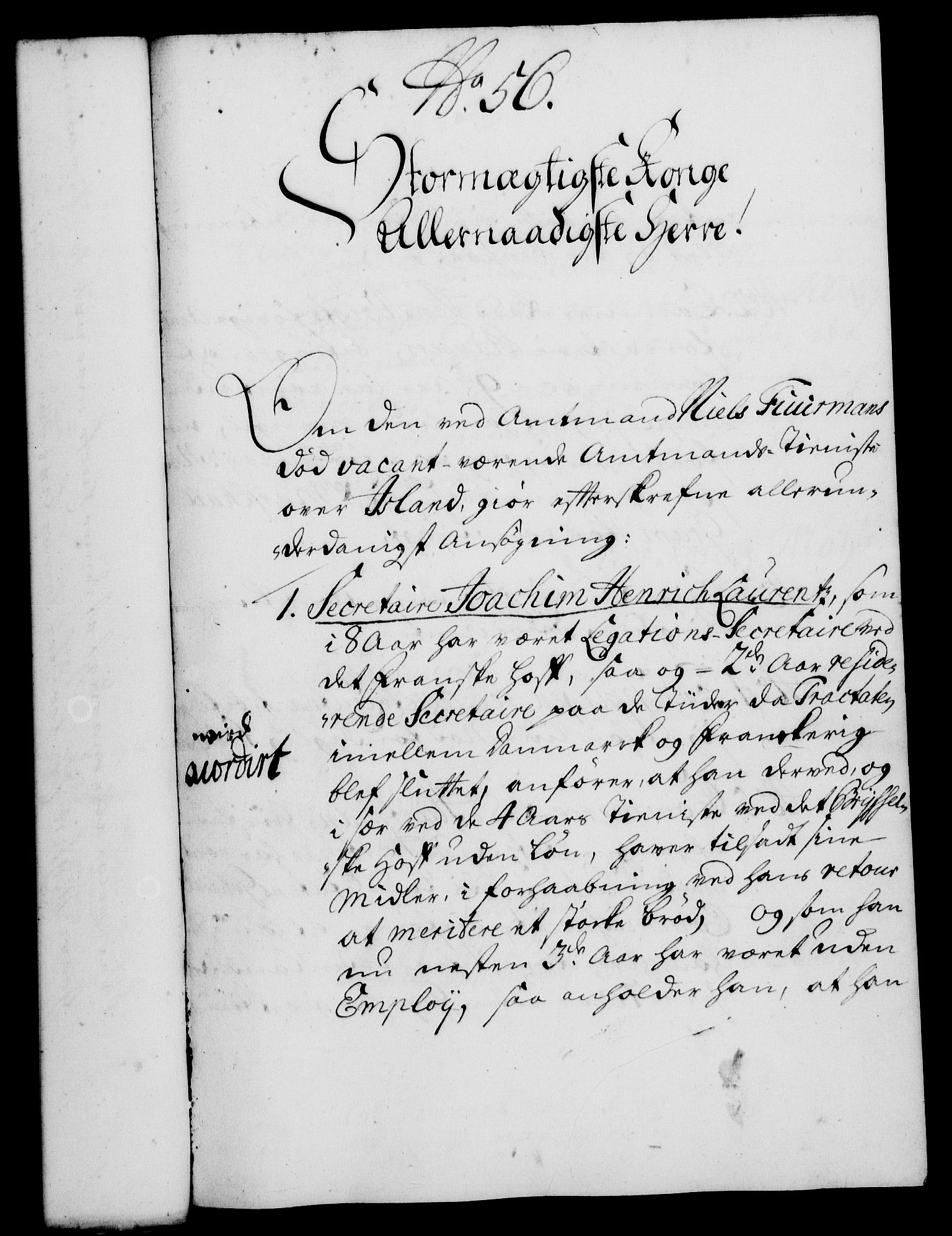 Rentekammeret, Kammerkanselliet, RA/EA-3111/G/Gf/Gfa/L0016: Norsk relasjons- og resolusjonsprotokoll (merket RK 52.16), 1733, p. 333