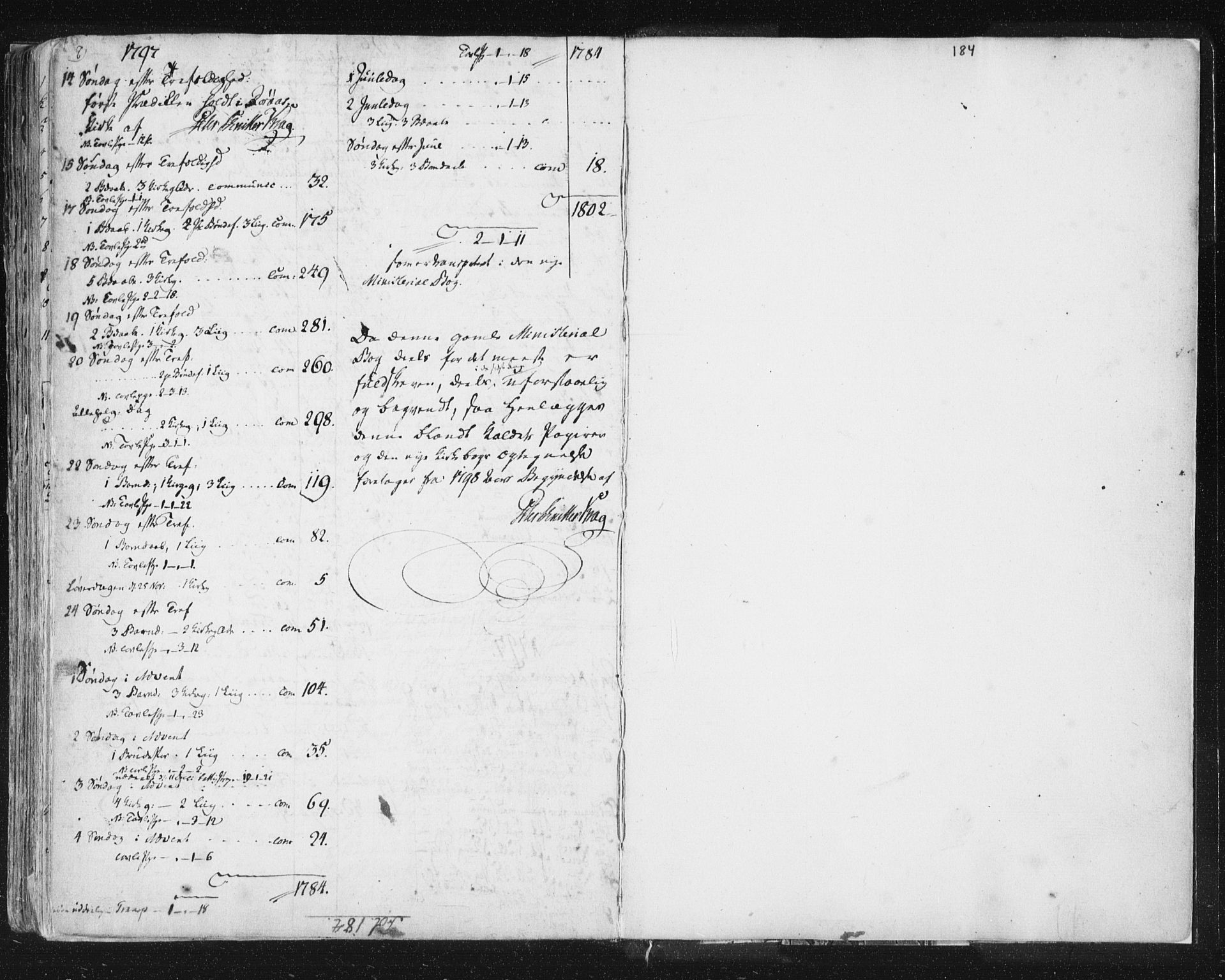 Ministerialprotokoller, klokkerbøker og fødselsregistre - Sør-Trøndelag, SAT/A-1456/681/L0926: Parish register (official) no. 681A04, 1767-1797, p. 184