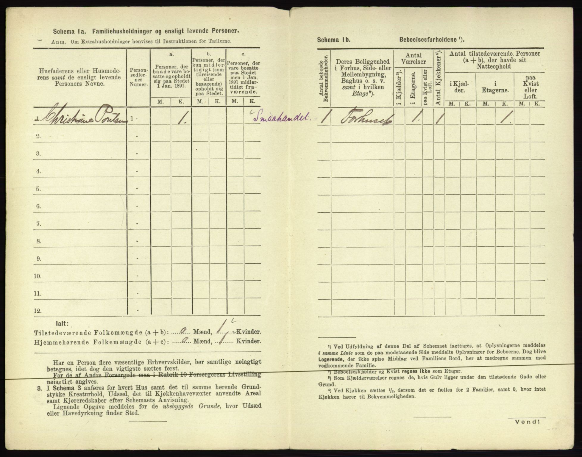 RA, 1891 census for 0602 Drammen, 1891, p. 518