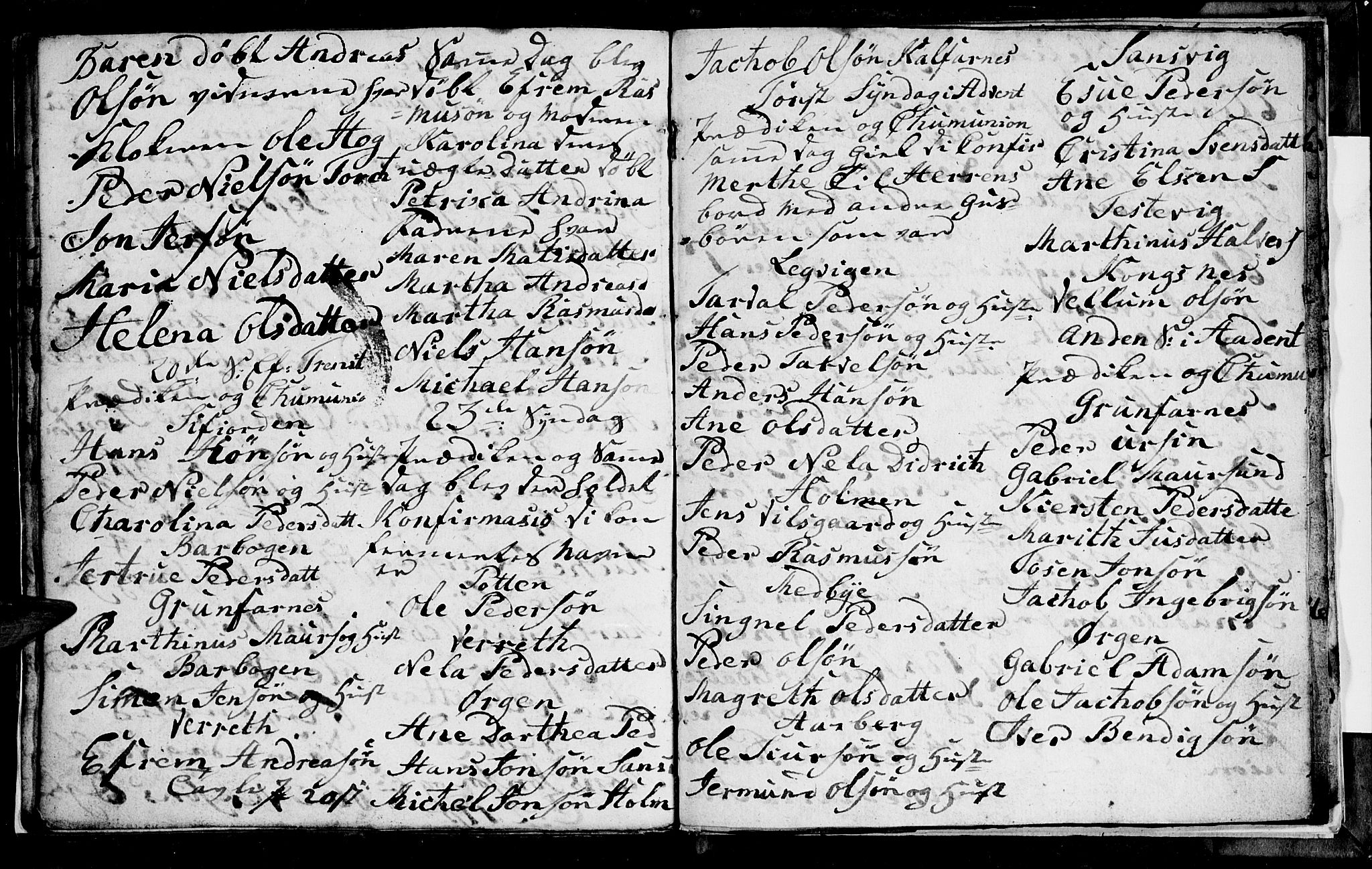 Berg sokneprestkontor, AV/SATØ-S-1318/G/Ga/Gab/L0010klokker: Parish register (copy) no. 10, 1783-1811, p. 188