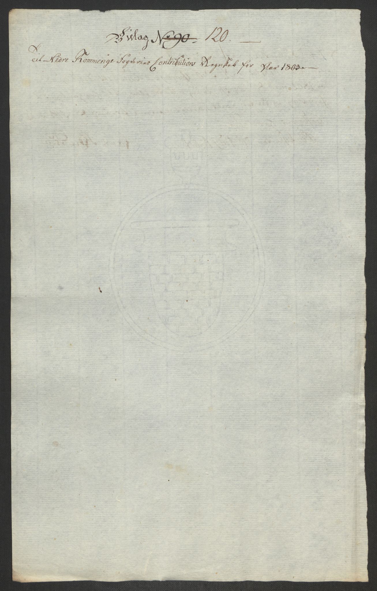 Rentekammeret inntil 1814, Reviderte regnskaper, Fogderegnskap, RA/EA-4092/R11/L0679: Fogderegnskap Nedre Romerike, 1803, p. 354