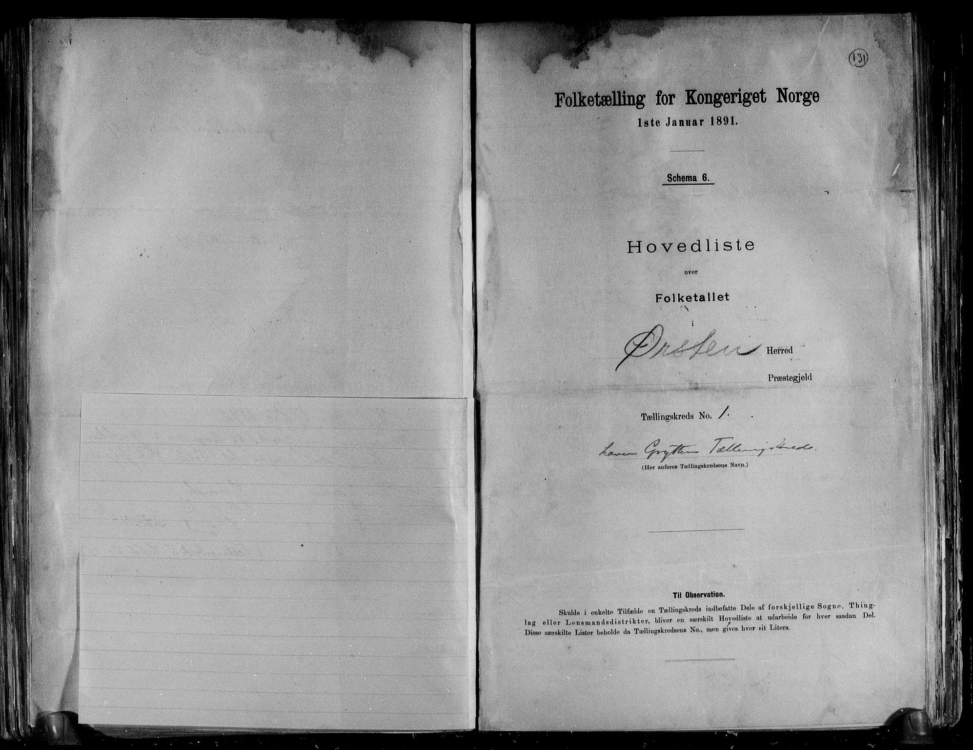 RA, 1891 census for 1520 Ørsta, 1891, p. 5