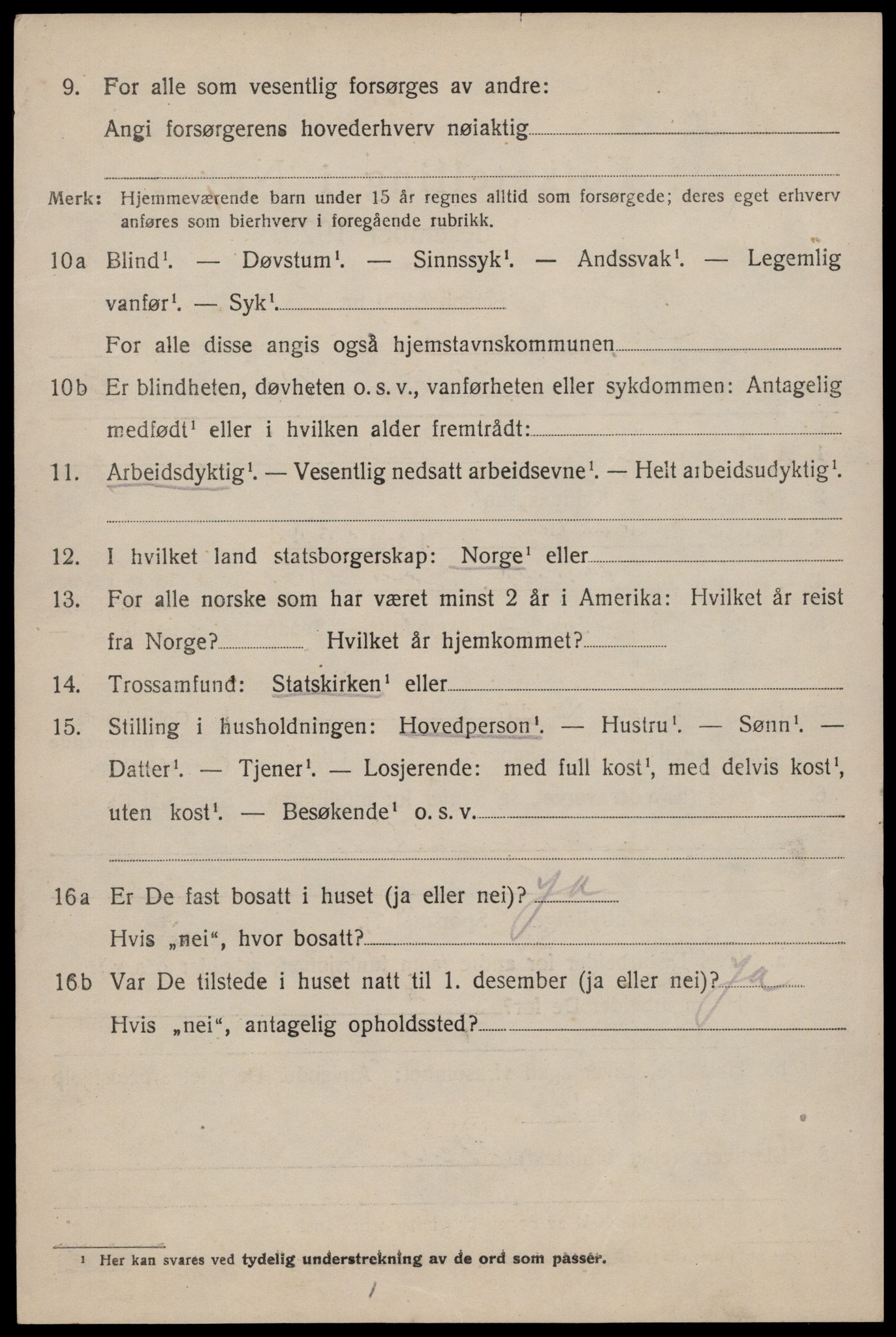 SAST, 1920 census for Hetland, 1920, p. 19680