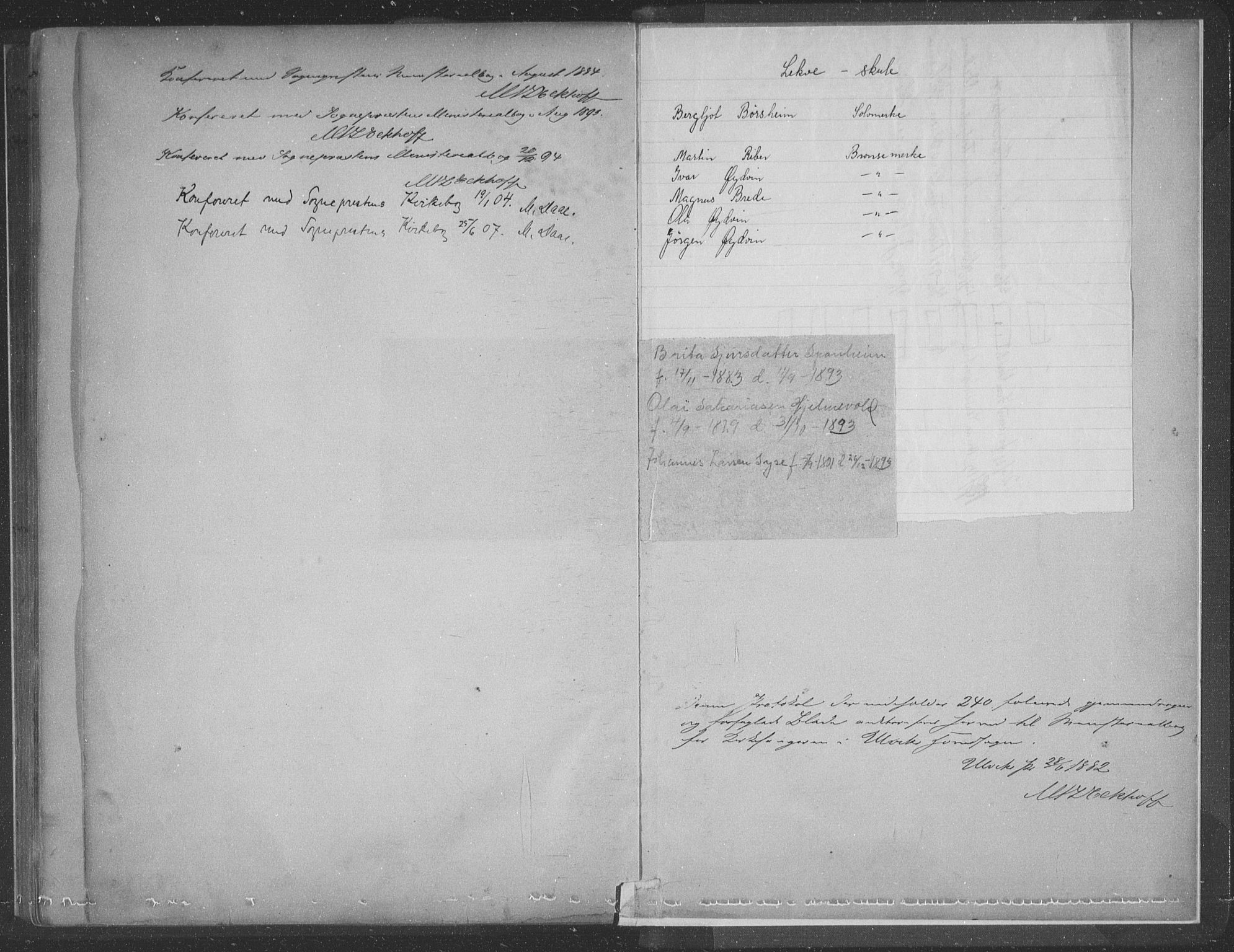 Ulvik sokneprestembete, SAB/A-78801/H/Hab: Parish register (copy) no. A 3, 1883-1908