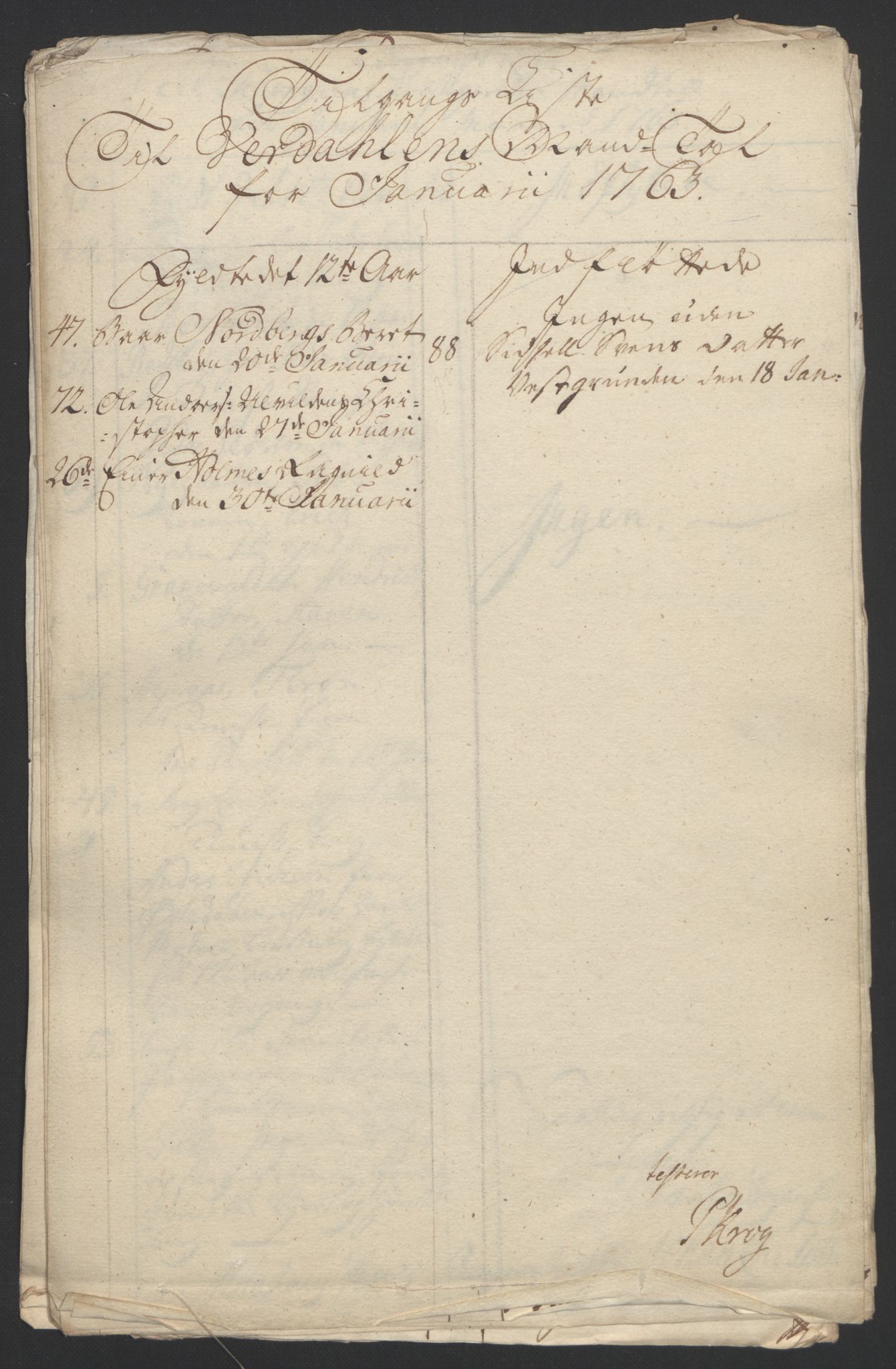 Rentekammeret inntil 1814, Reviderte regnskaper, Fogderegnskap, AV/RA-EA-4092/R62/L4303: Ekstraskatten Stjørdal og Verdal, 1762-1763, p. 257