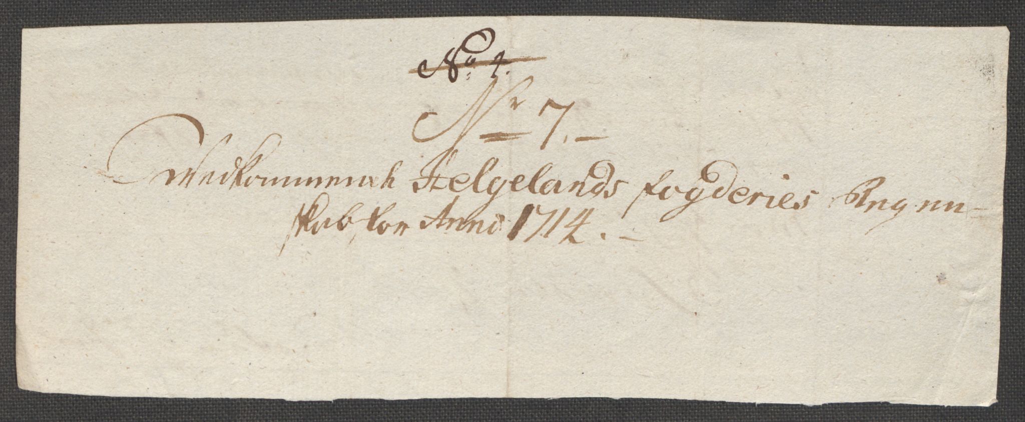 Rentekammeret inntil 1814, Reviderte regnskaper, Fogderegnskap, AV/RA-EA-4092/R65/L4513: Fogderegnskap Helgeland, 1714-1715, p. 119