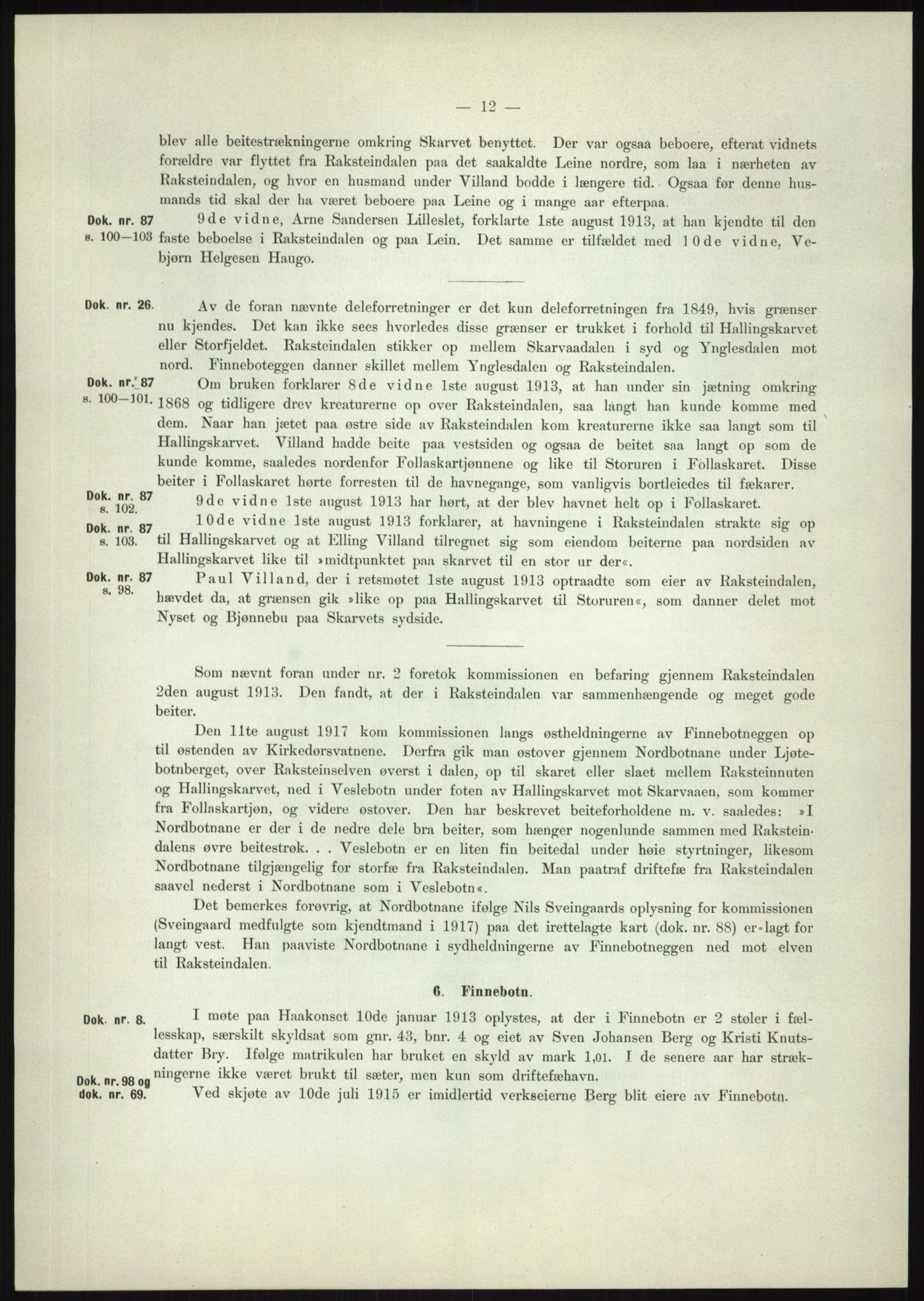 Høyfjellskommisjonen, AV/RA-S-1546/X/Xa/L0001: Nr. 1-33, 1909-1953, p. 970
