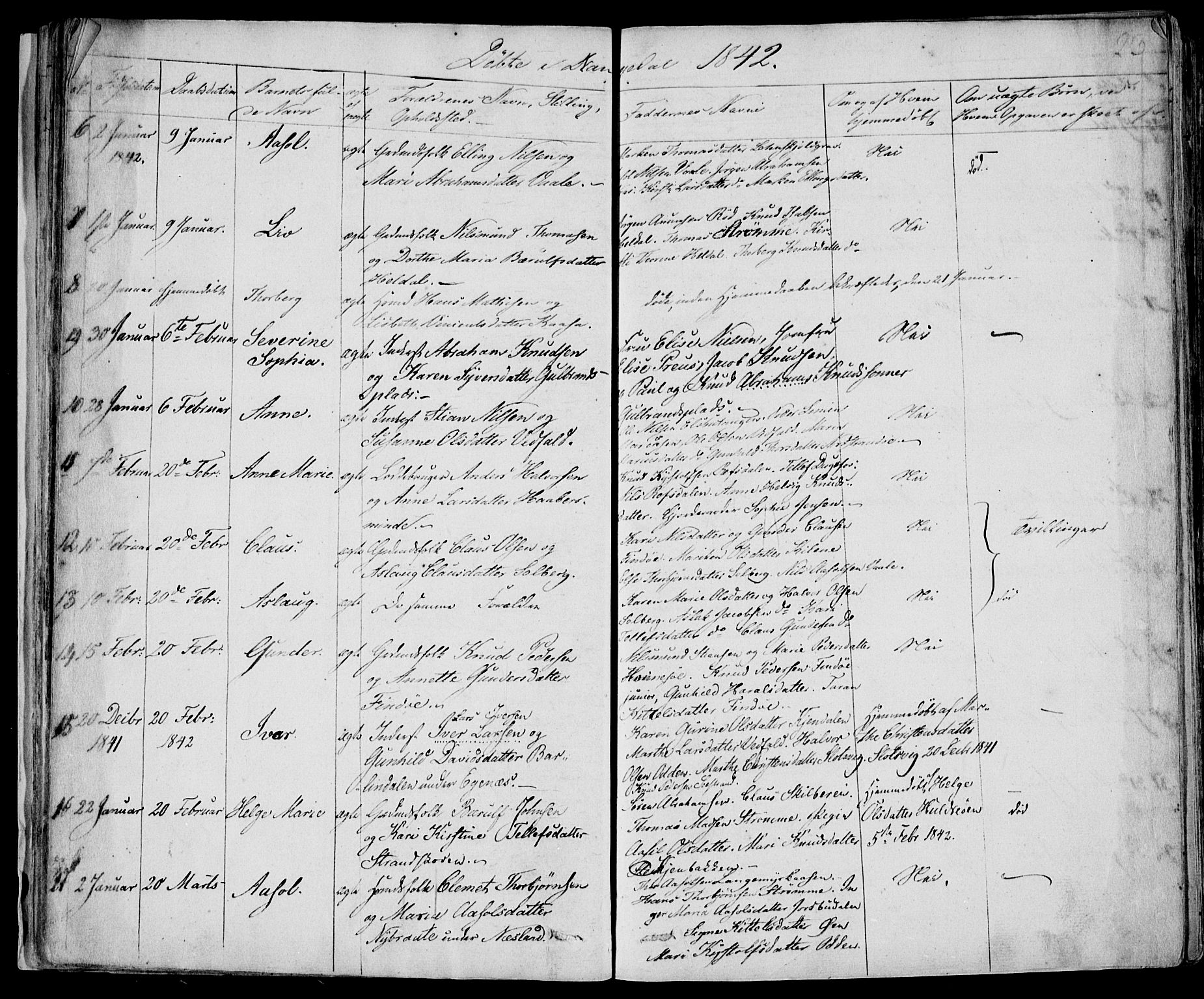 Drangedal kirkebøker, AV/SAKO-A-258/F/Fa/L0007a: Parish register (official) no. 7a, 1837-1856, p. 23