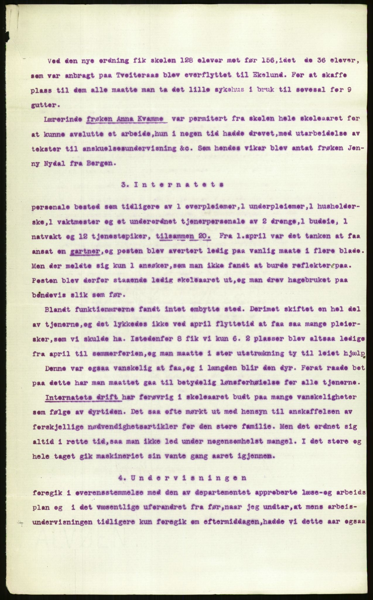 Kirke- og undervisningsdepartementet, 1. skolekontor D, RA/S-1021/F/Fh/Fhr/L0098: Eikelund off. skole for evneveike, 1897-1947, p. 1228
