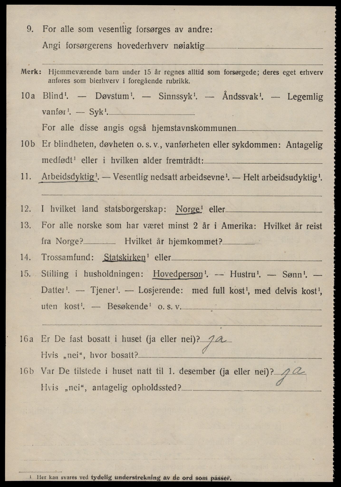 SAT, 1920 census for Rovde, 1920, p. 570