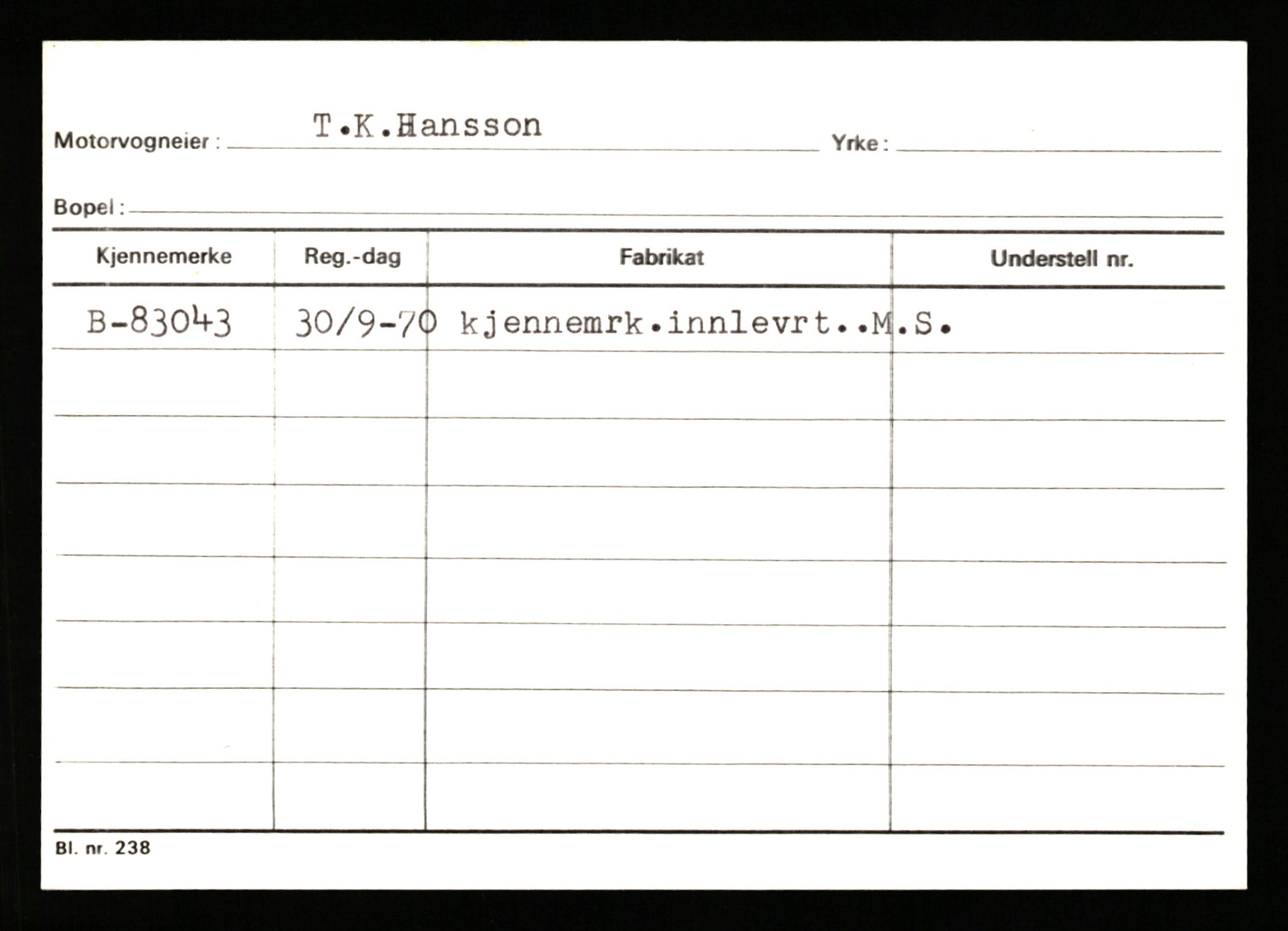 Stavanger trafikkstasjon, AV/SAST-A-101942/0/G/L0008: Registreringsnummer: 67519 - 84533, 1930-1971, p. 2914