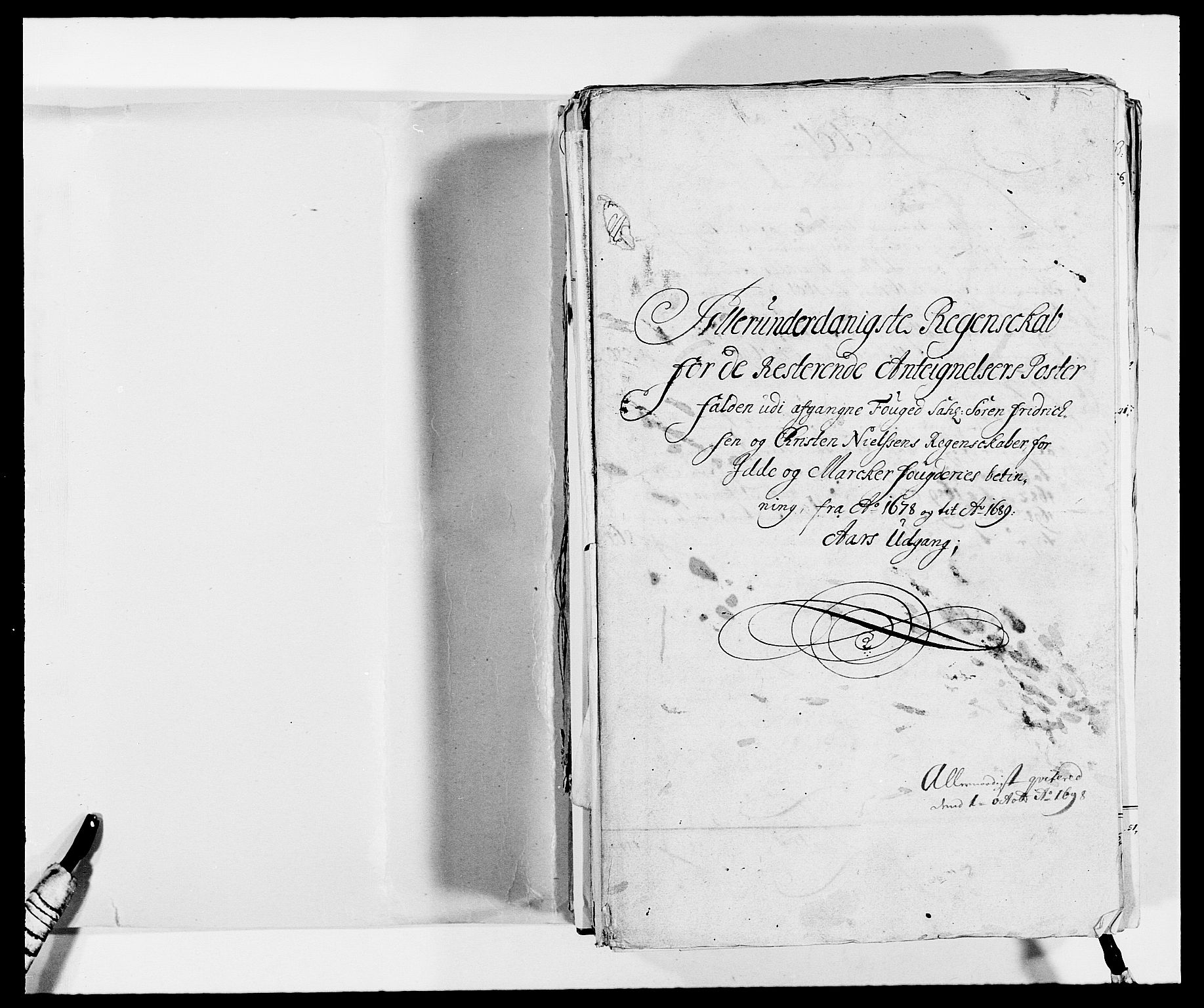 Rentekammeret inntil 1814, Reviderte regnskaper, Fogderegnskap, RA/EA-4092/R01/L0009: Fogderegnskap Idd og Marker, 1689, p. 2