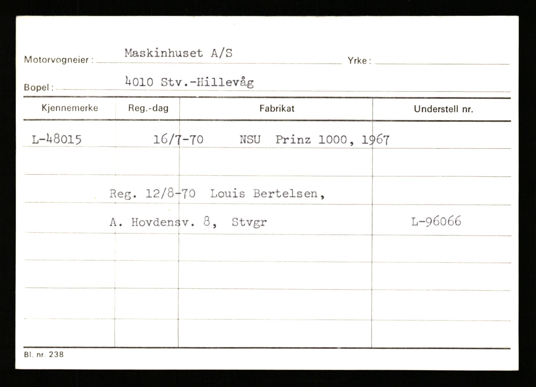 Stavanger trafikkstasjon, SAST/A-101942/0/G/L0006: Registreringsnummer: 34250 - 49007, 1930-1971, p. 3272