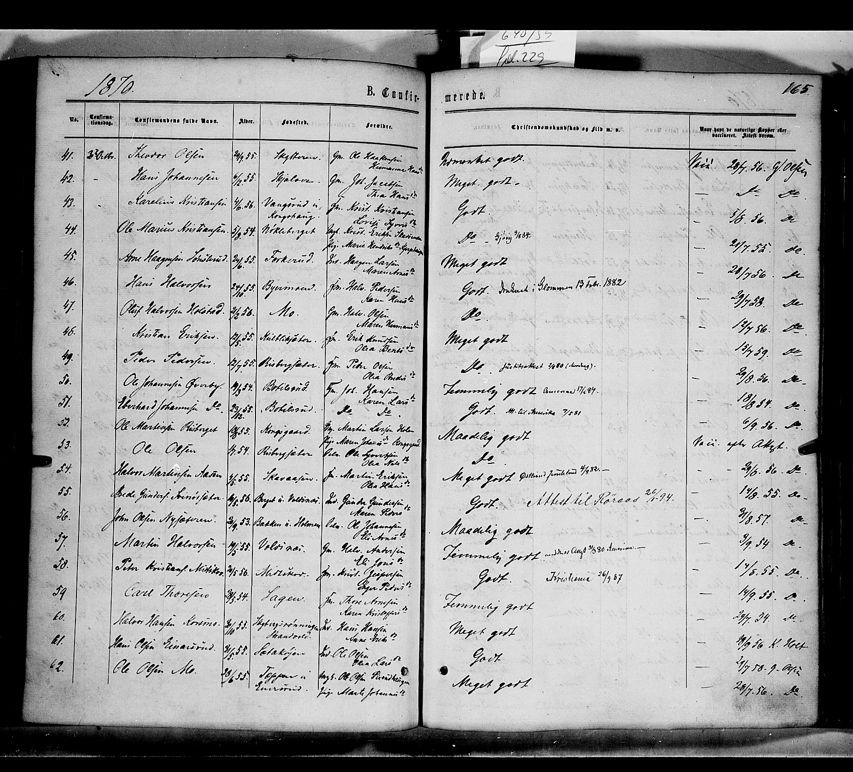 Grue prestekontor, AV/SAH-PREST-036/H/Ha/Haa/L0010: Parish register (official) no. 10, 1864-1873, p. 165