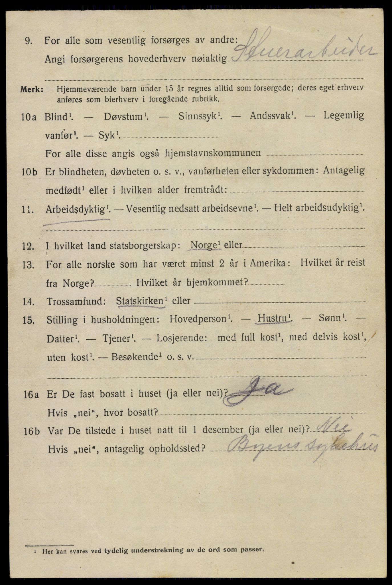 SAO, 1920 census for Fredrikstad, 1920, p. 19622