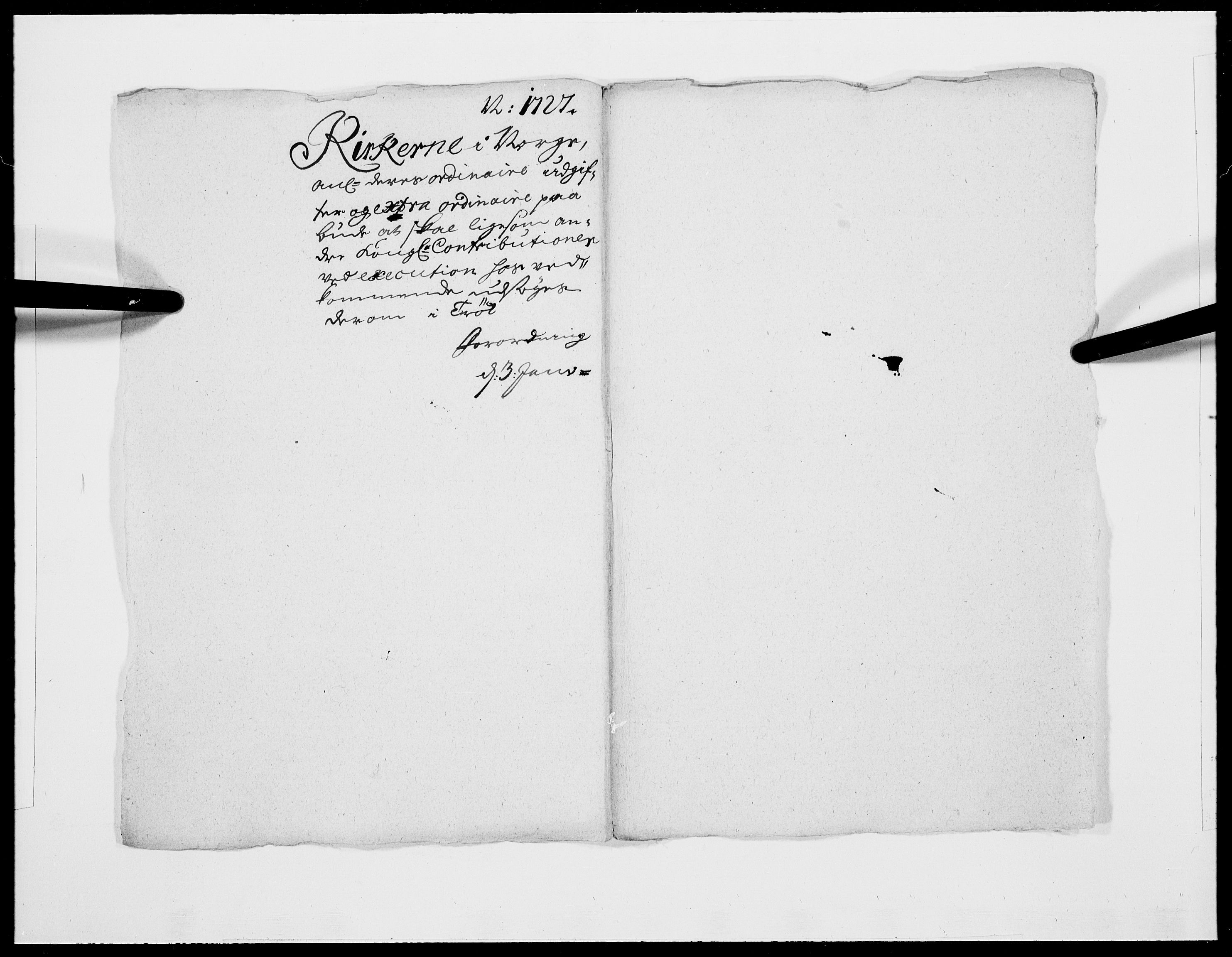 Danske Kanselli 1572-1799, AV/RA-EA-3023/F/Fc/Fcc/Fcca/L0100: Norske innlegg 1572-1799, 1727, p. 8