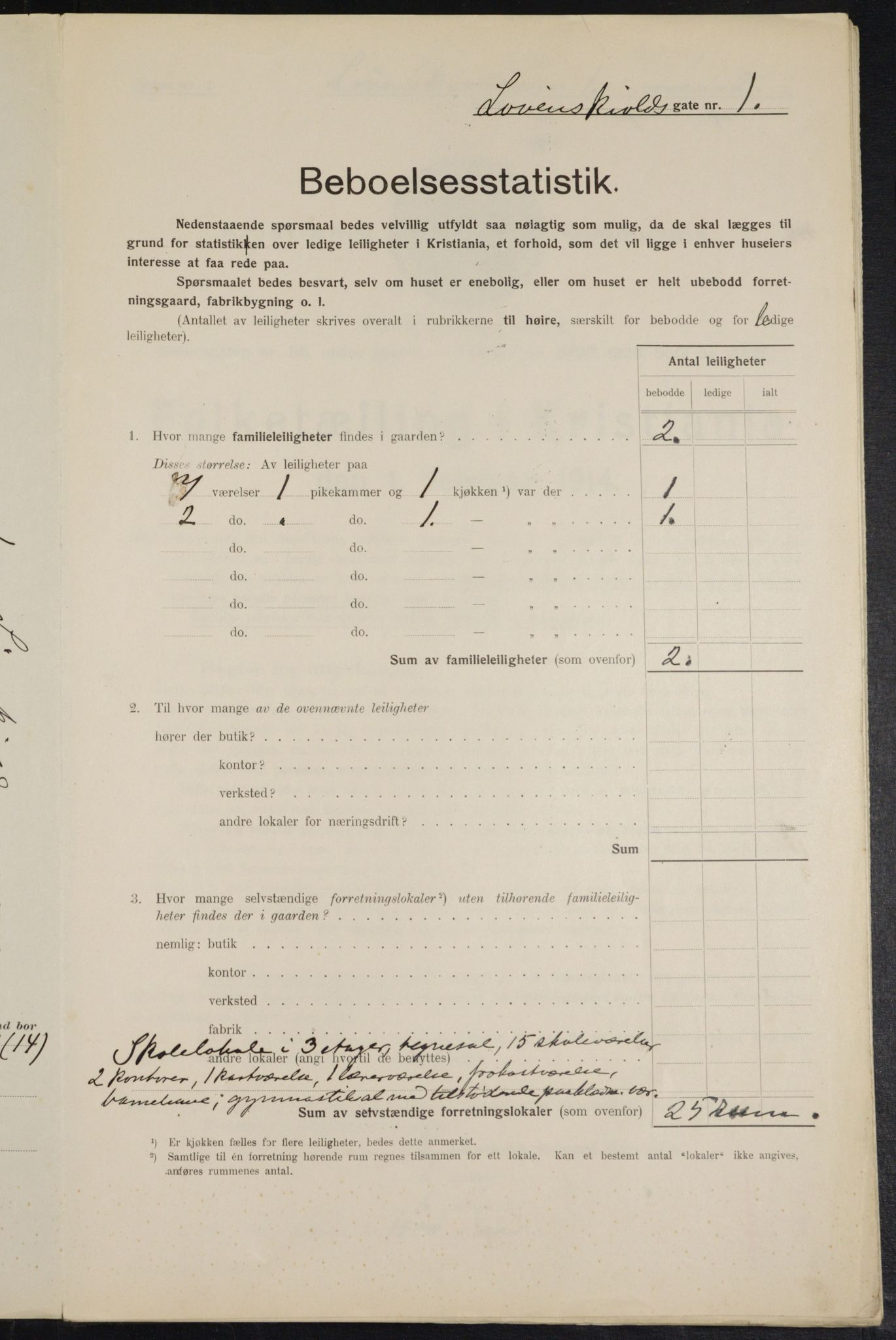 OBA, Municipal Census 1914 for Kristiania, 1914, p. 58710