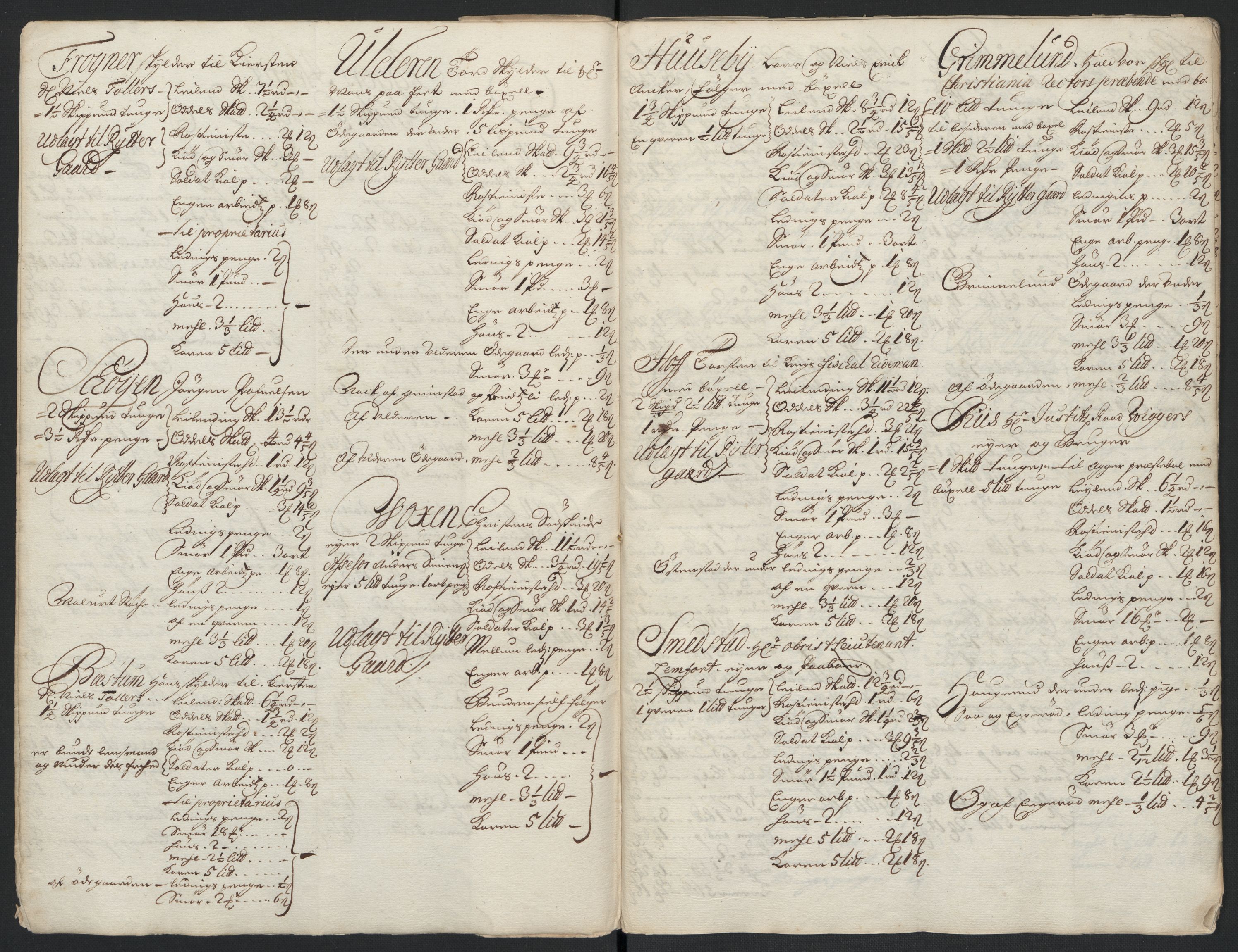 Rentekammeret inntil 1814, Reviderte regnskaper, Fogderegnskap, AV/RA-EA-4092/R10/L0440: Fogderegnskap Aker og Follo, 1696-1697, p. 29