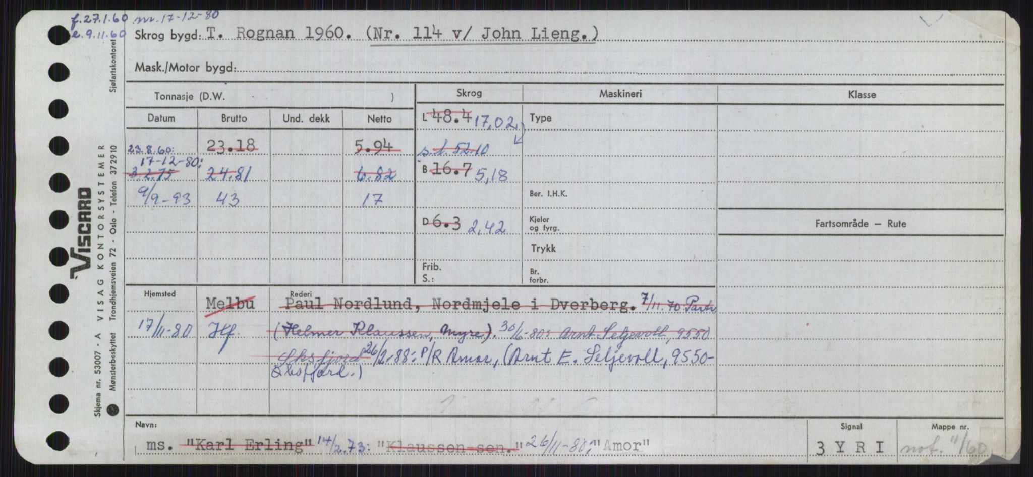 Sjøfartsdirektoratet med forløpere, Skipsmålingen, AV/RA-S-1627/H/Ha/L0001/0001: Fartøy, A-Eig / Fartøy A-Bjøn, p. 193