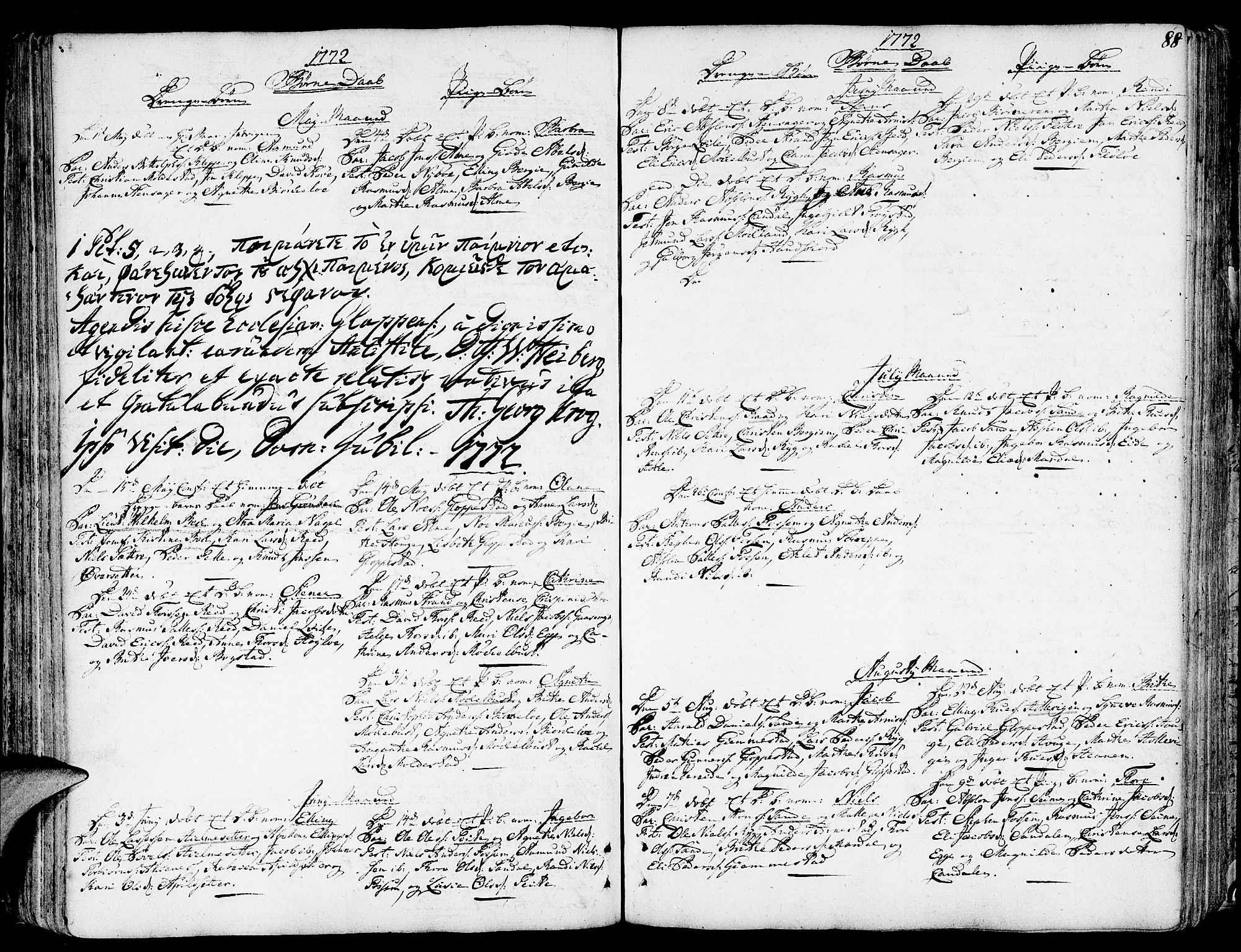 Gloppen sokneprestembete, AV/SAB-A-80101/H/Haa/Haaa/L0004: Parish register (official) no. A 4, 1758-1784, p. 88