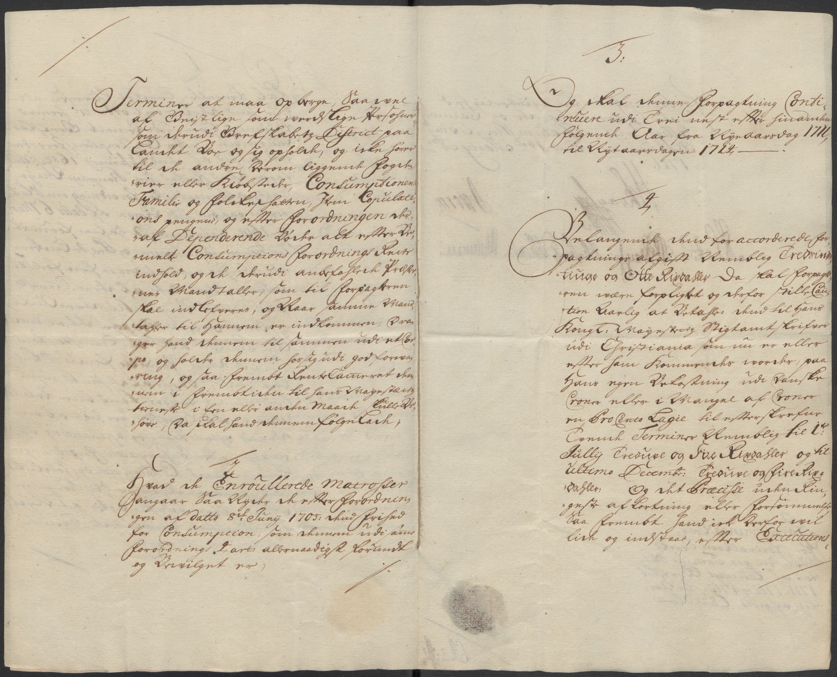 Rentekammeret inntil 1814, Reviderte regnskaper, Fogderegnskap, AV/RA-EA-4092/R33/L1985: Fogderegnskap Larvik grevskap, 1713, p. 501