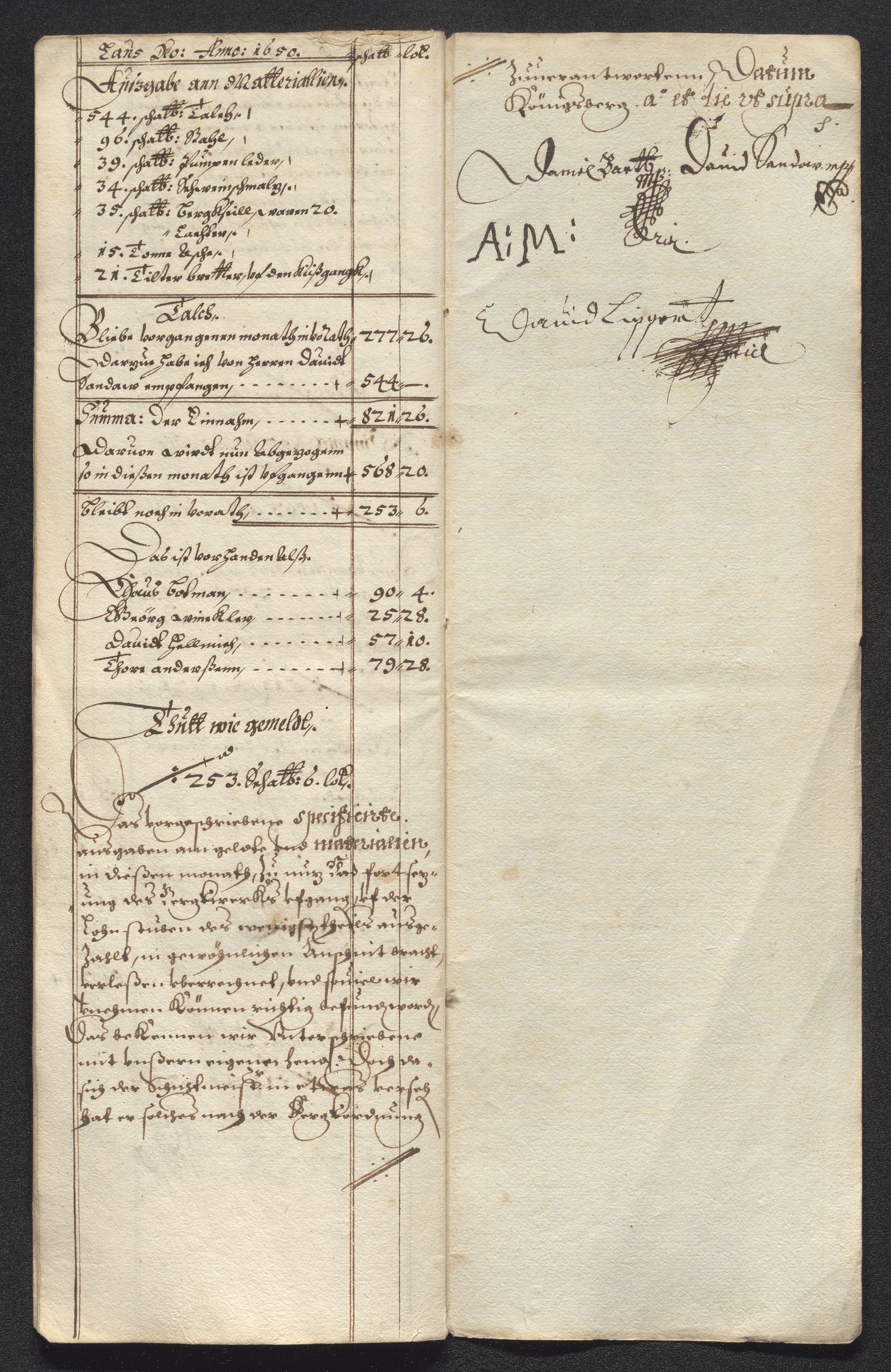 Kongsberg Sølvverk 1623-1816, SAKO/EA-3135/001/D/Dc/Dcd/L0024: Utgiftsregnskap for gruver m.m. , 1650, p. 439