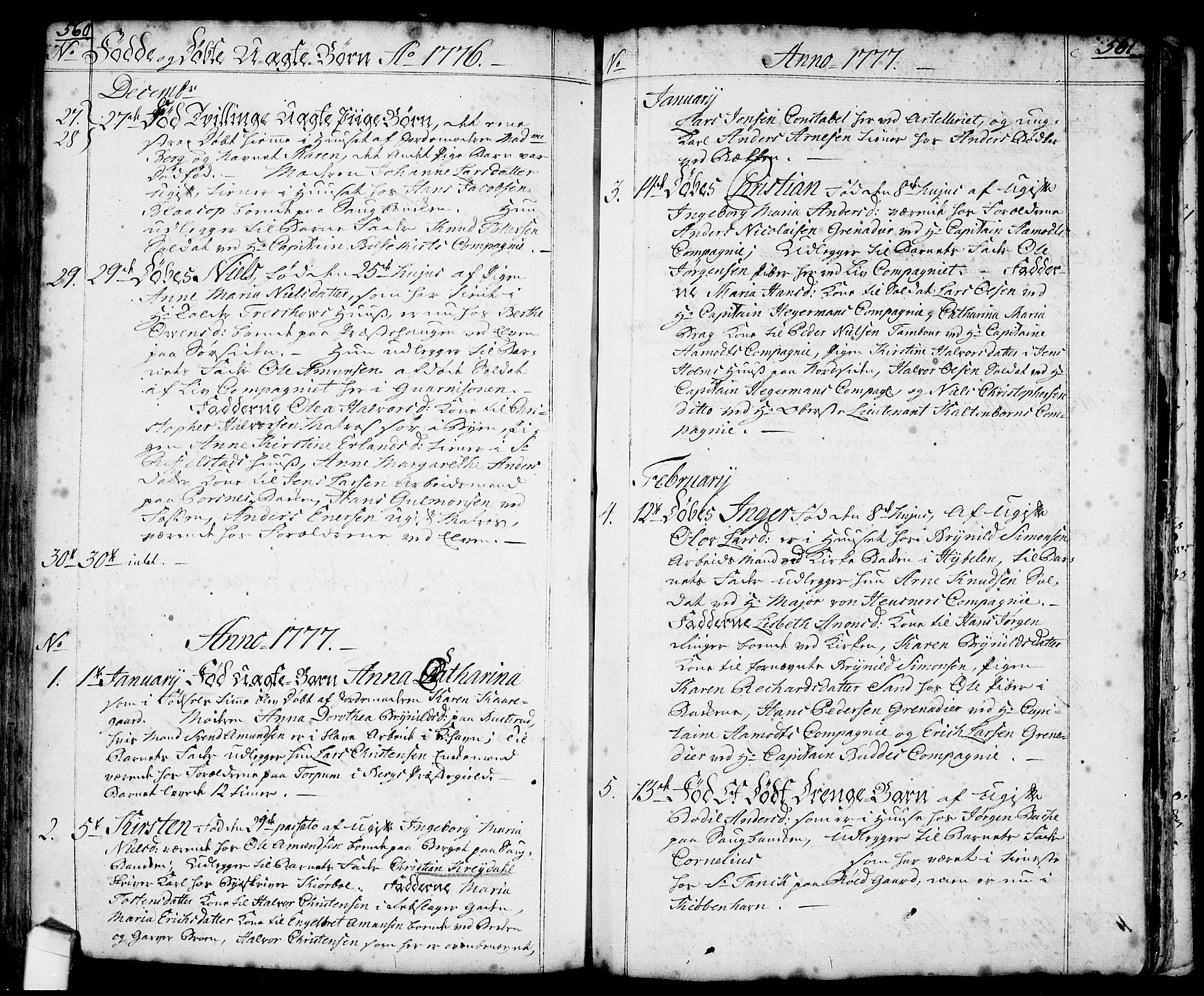 Halden prestekontor Kirkebøker, SAO/A-10909/F/Fa/L0001: Parish register (official) no. I 1, 1758-1791, p. 560-561