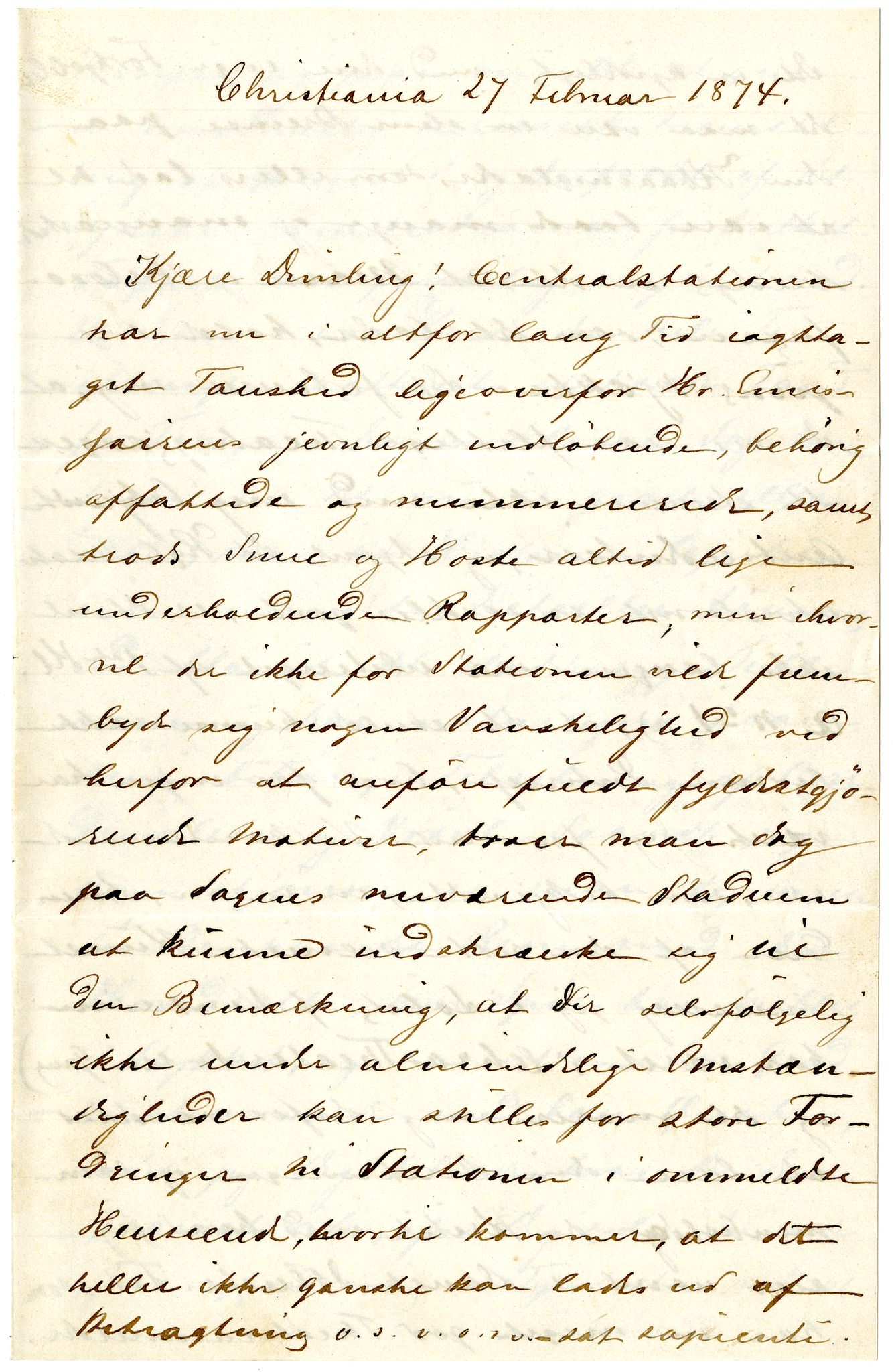 Diderik Maria Aalls brevsamling, NF/Ark-1023/F/L0001: D.M. Aalls brevsamling. A - B, 1738-1889, p. 329