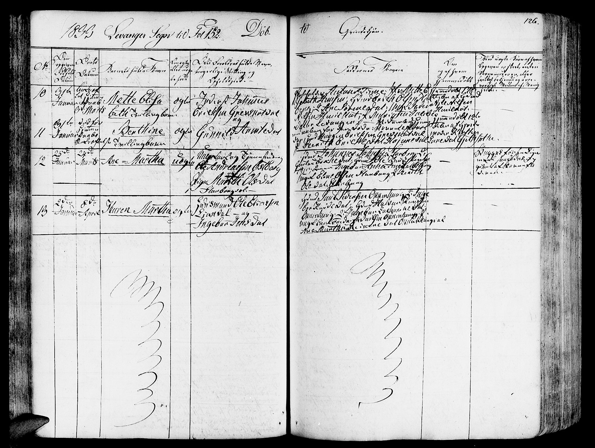 Ministerialprotokoller, klokkerbøker og fødselsregistre - Nord-Trøndelag, AV/SAT-A-1458/717/L0152: Parish register (official) no. 717A05 /3, 1828-1836, p. 126