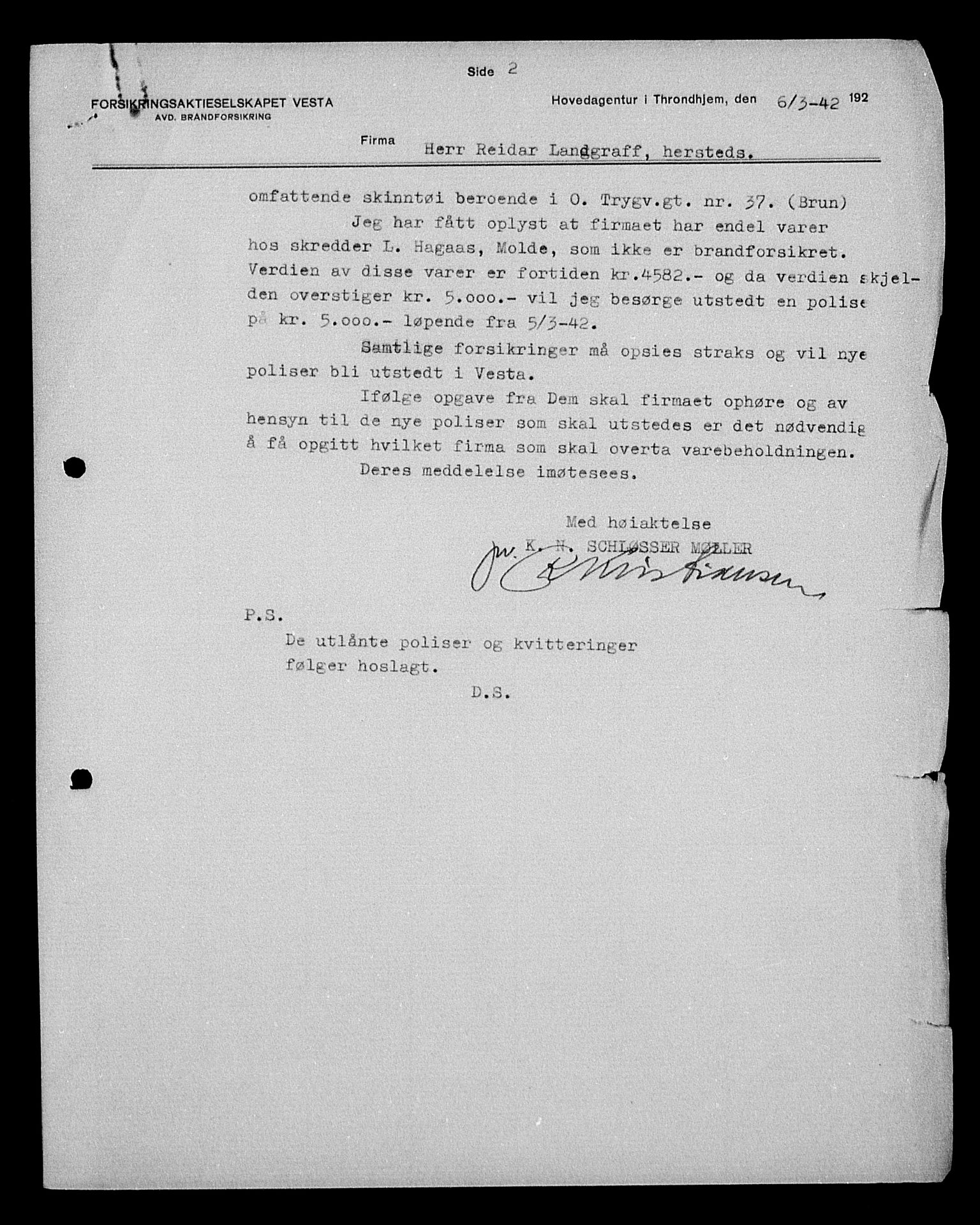 Justisdepartementet, Tilbakeføringskontoret for inndratte formuer, AV/RA-S-1564/H/Hc/Hca/L0896: --, 1945-1947, p. 37