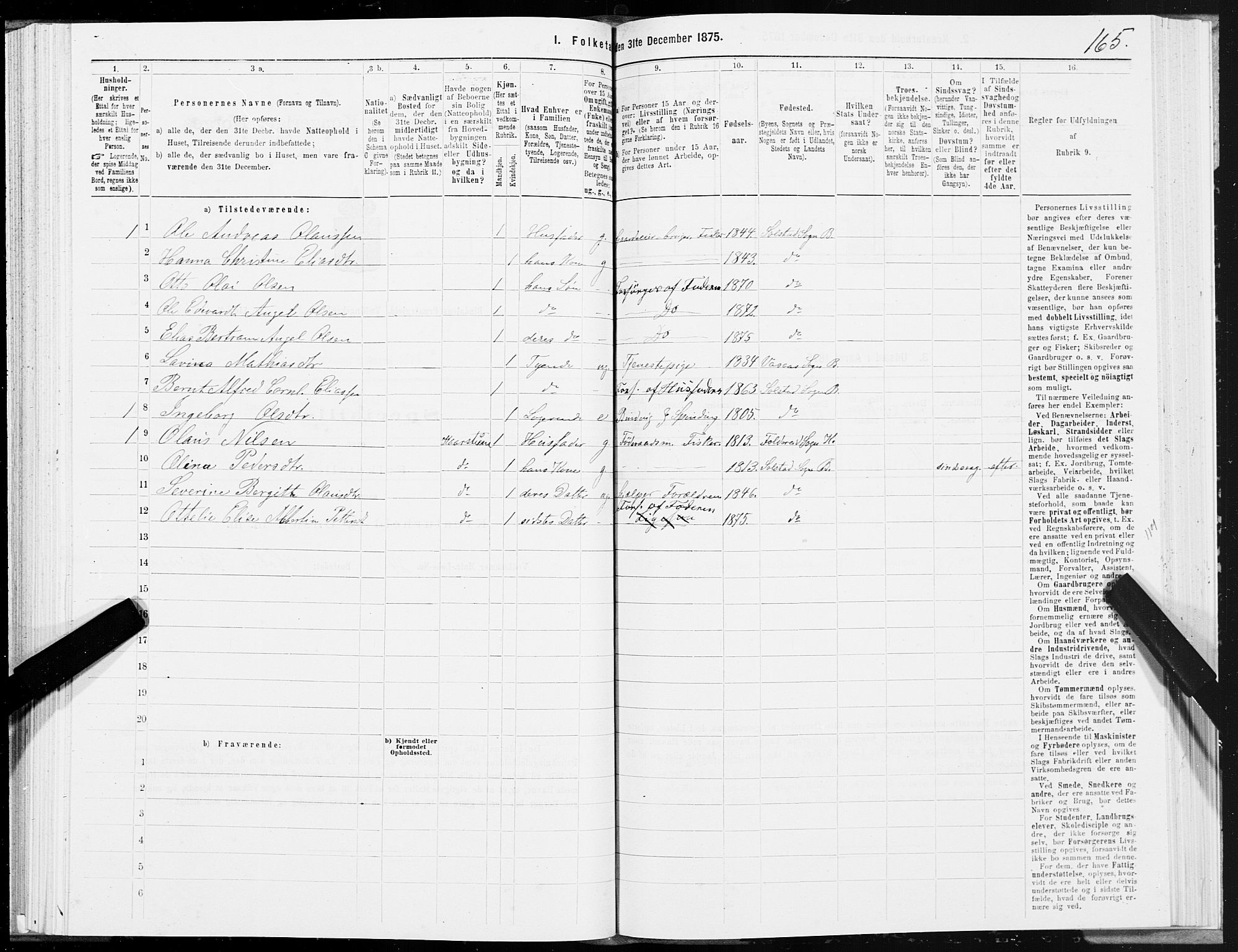 SAT, 1875 census for 1811P Bindal, 1875, p. 1165