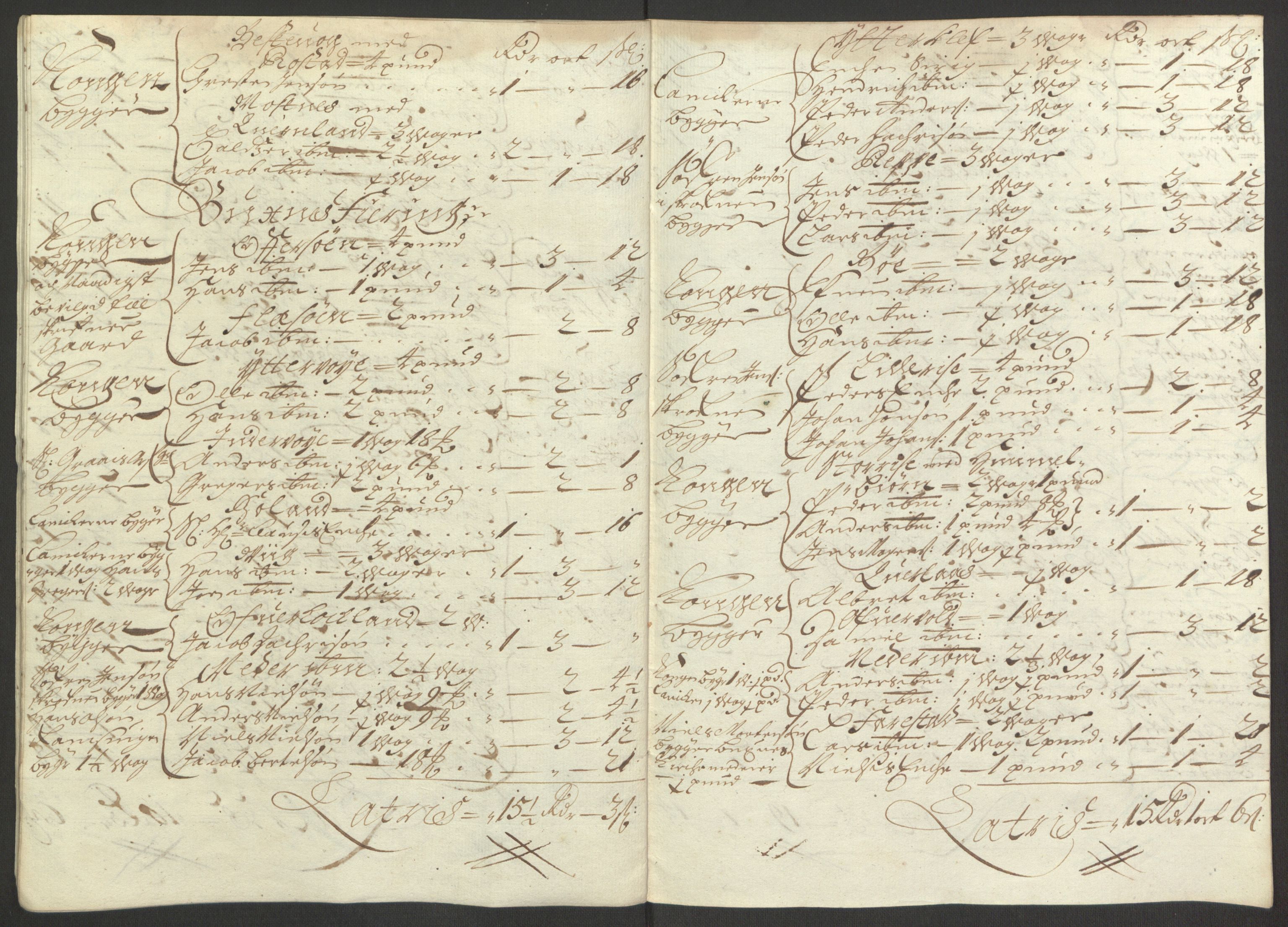 Rentekammeret inntil 1814, Reviderte regnskaper, Fogderegnskap, AV/RA-EA-4092/R67/L4675: Fogderegnskap Vesterålen, Andenes og Lofoten, 1691-1693, p. 53