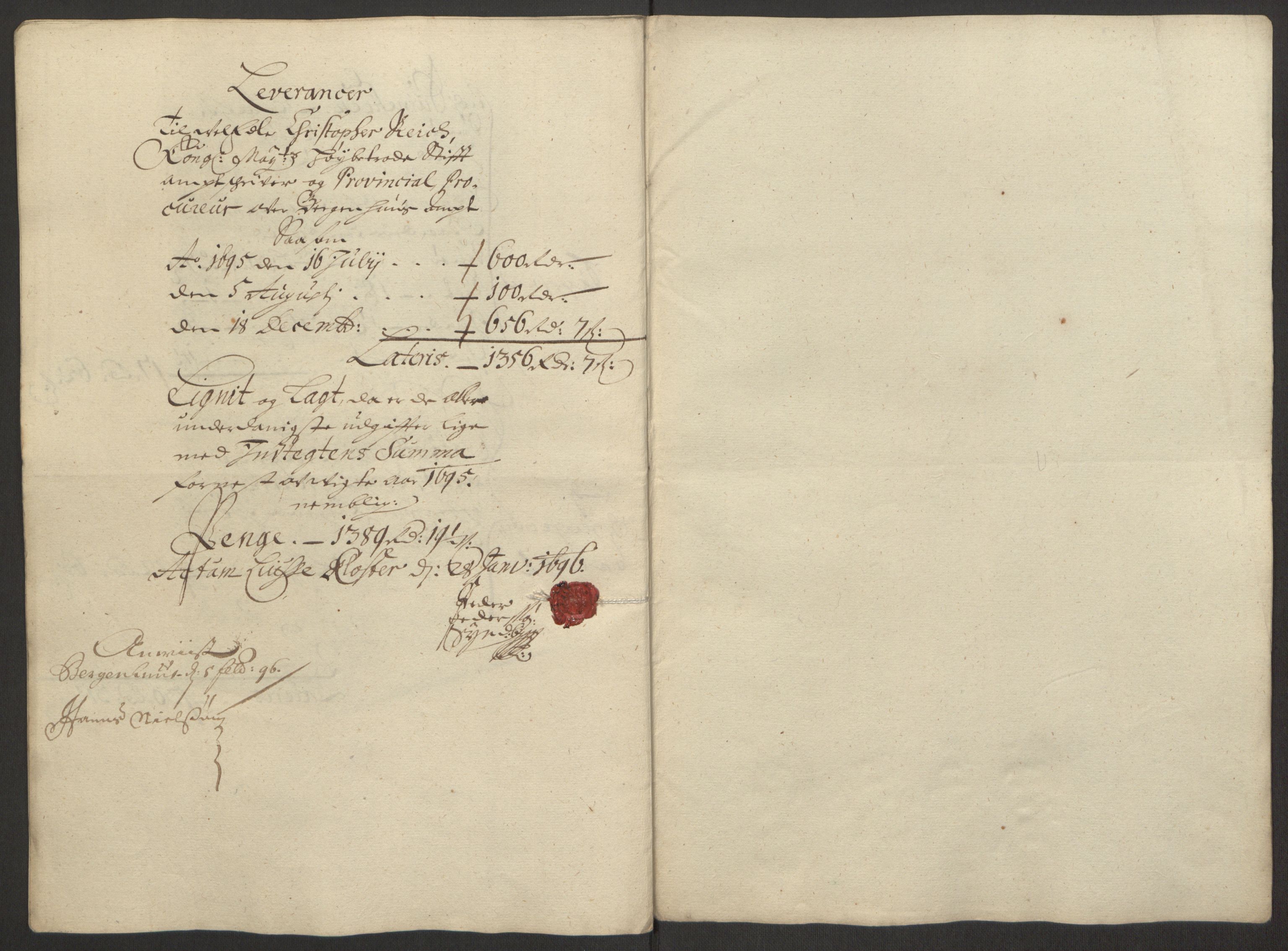 Rentekammeret inntil 1814, Reviderte regnskaper, Fogderegnskap, AV/RA-EA-4092/R50/L3159: Fogderegnskap Lyse kloster, 1691-1709, p. 41