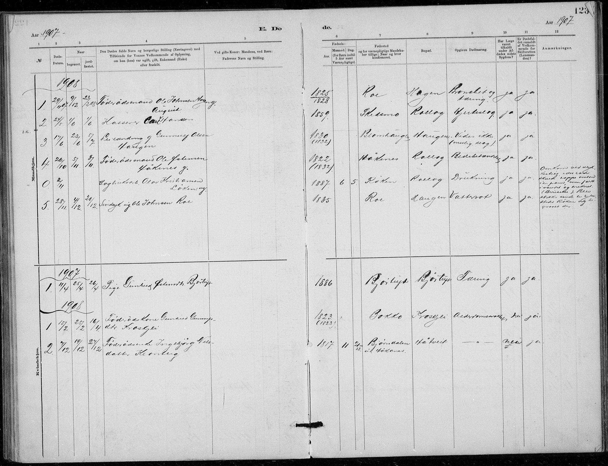 Tinn kirkebøker, SAKO/A-308/F/Fb/L0002: Parish register (official) no. II 2, 1878-1917, p. 123