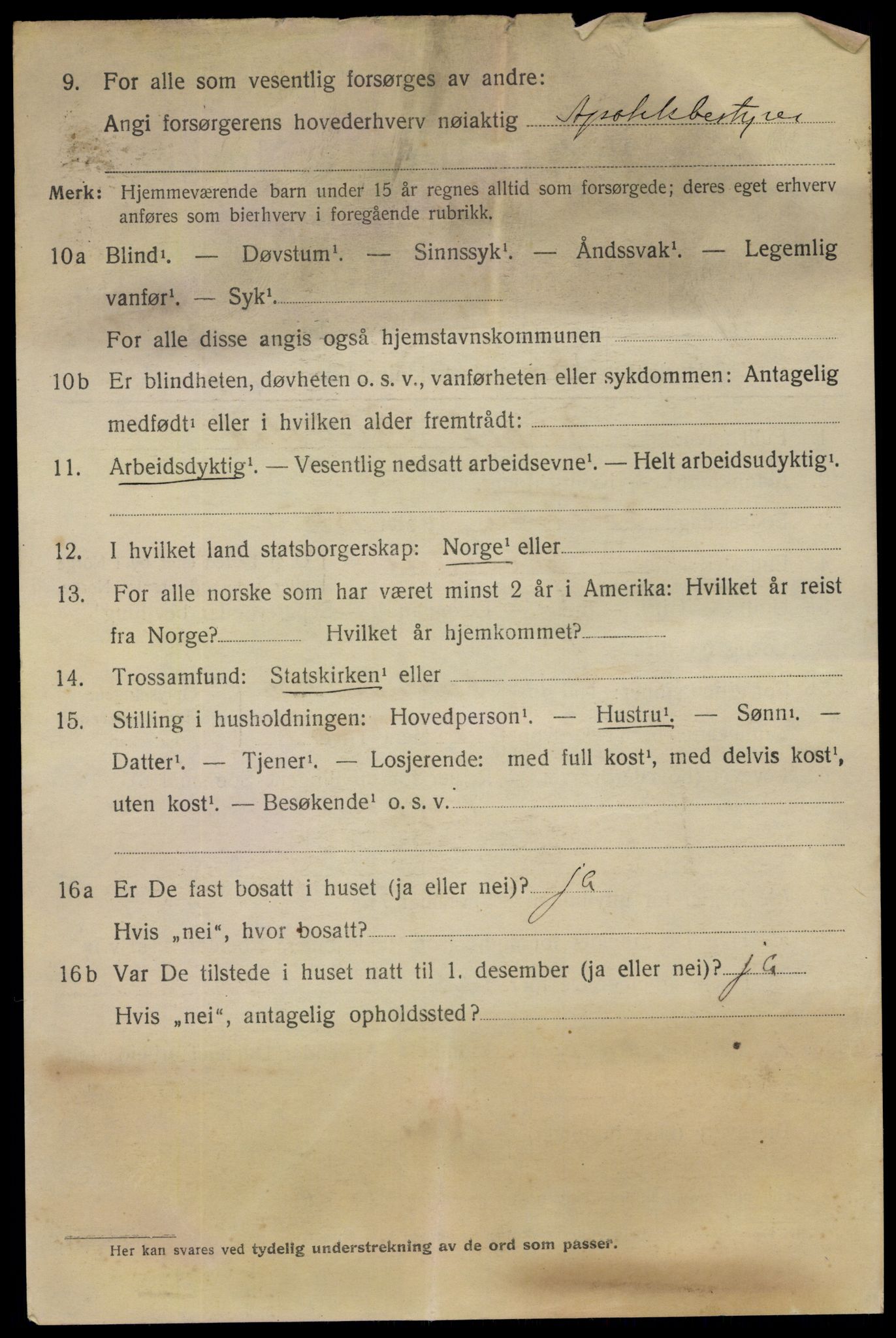 SAO, 1920 census for Fredrikstad, 1920, p. 28236