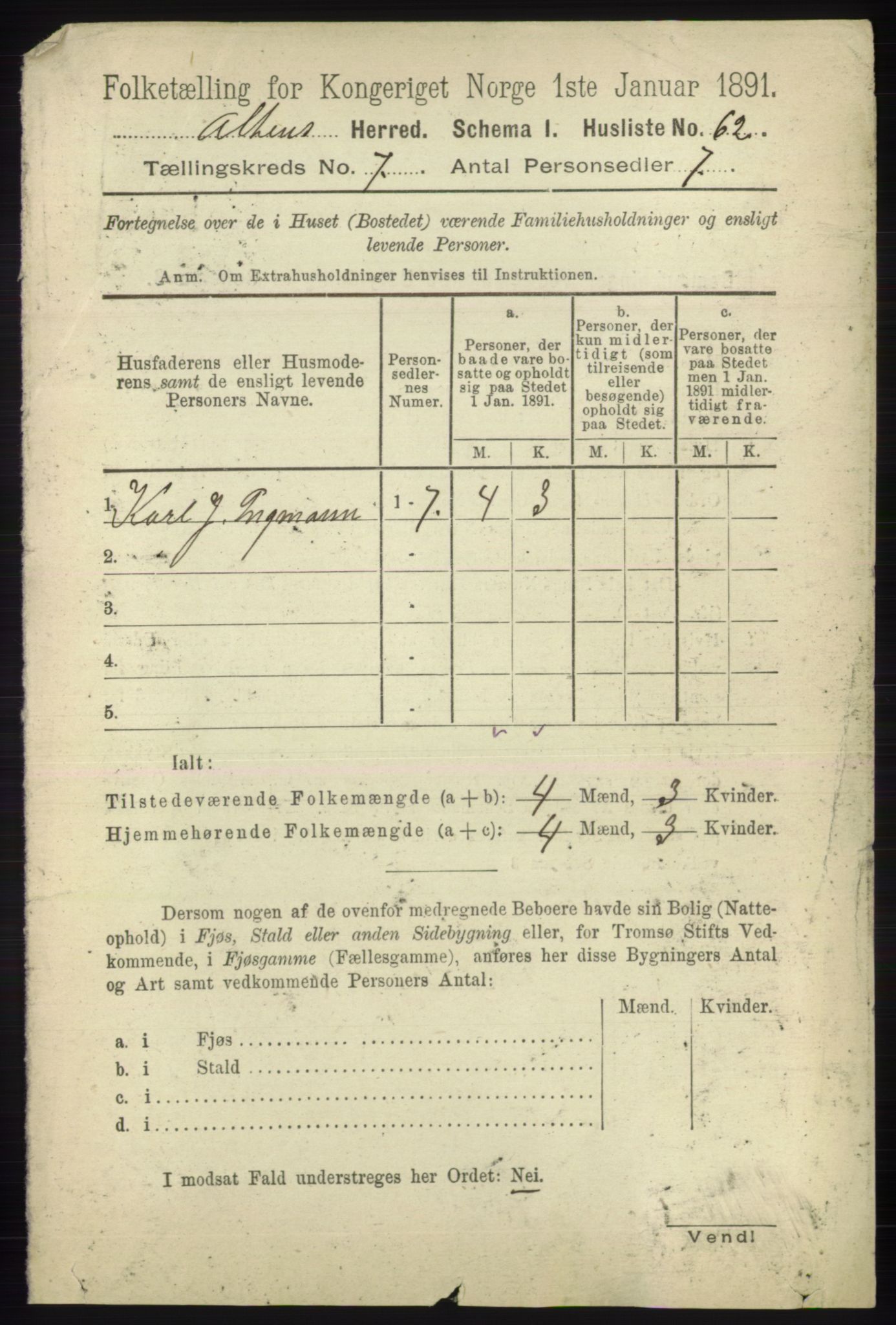 RA, 1891 census for 2012 Alta, 1891, p. 2101