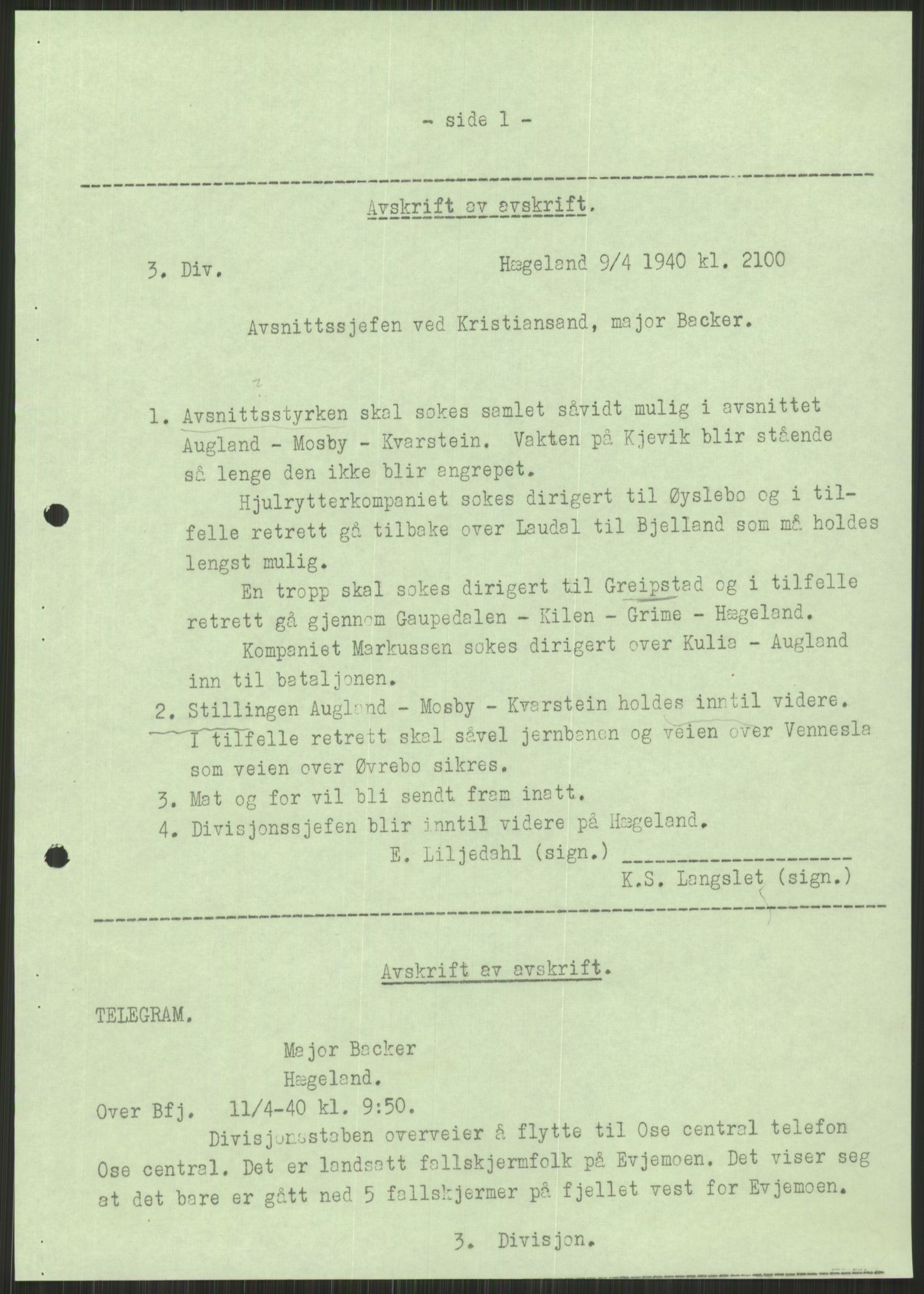 Forsvaret, Forsvarets krigshistoriske avdeling, AV/RA-RAFA-2017/Y/Yb/L0086: II-C-11-300  -  3. Divisjon., 1946-1955, p. 119