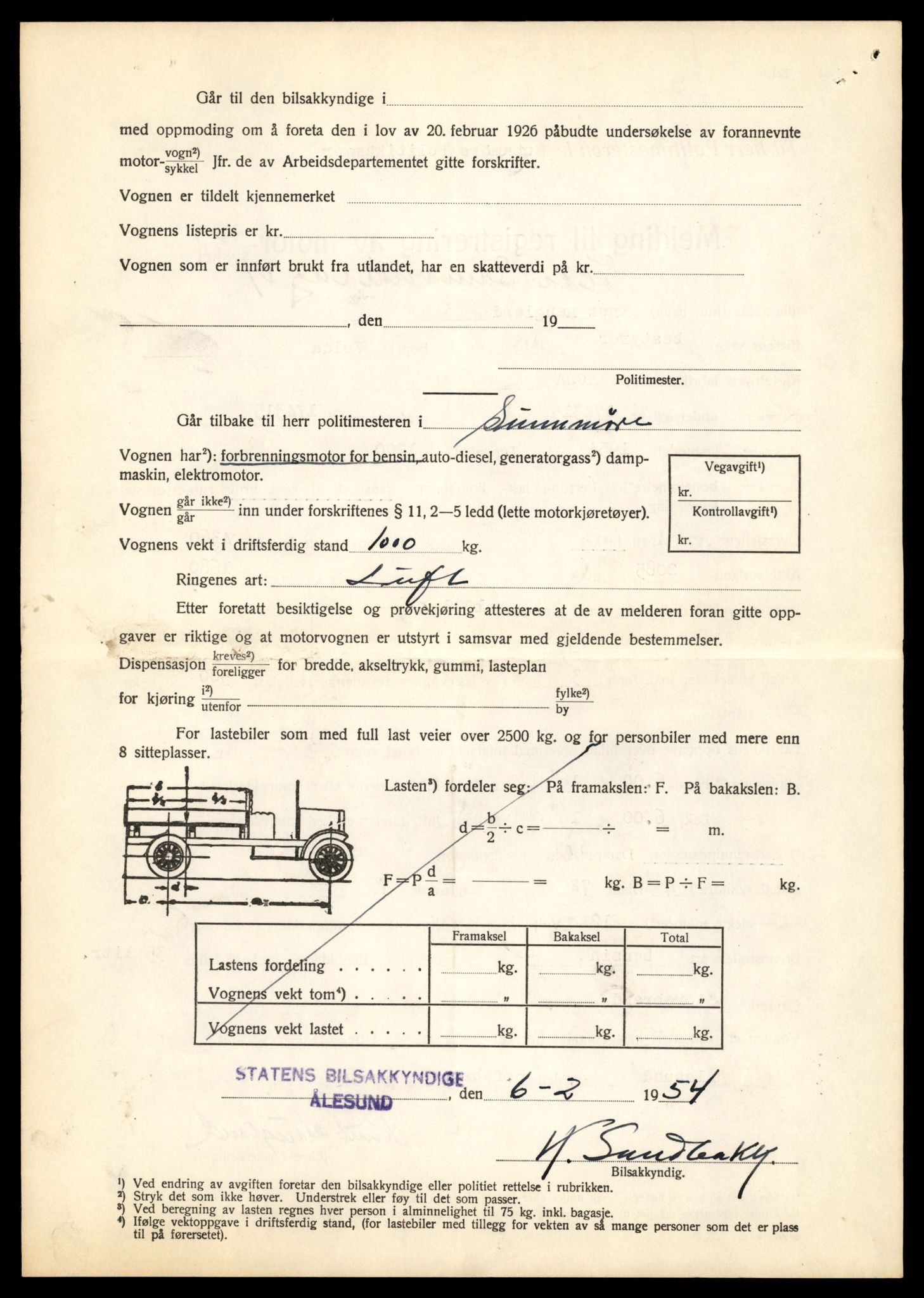 Møre og Romsdal vegkontor - Ålesund trafikkstasjon, SAT/A-4099/F/Fe/L0015: Registreringskort for kjøretøy T 1700 - T 1850, 1927-1998, p. 621