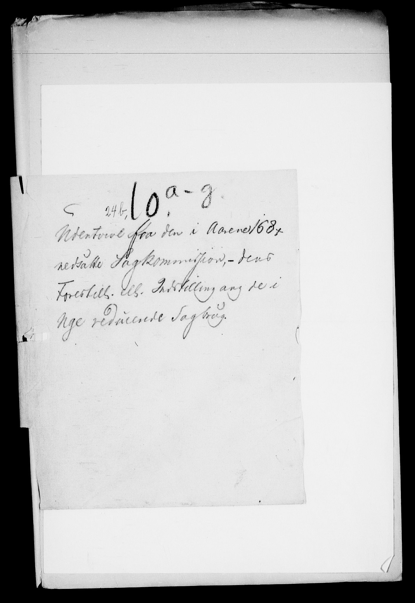 Danske Kanselli, Skapsaker, AV/RA-EA-4061/G/L0013: Tillegg til skapsakene, 1689-1702, p. 151