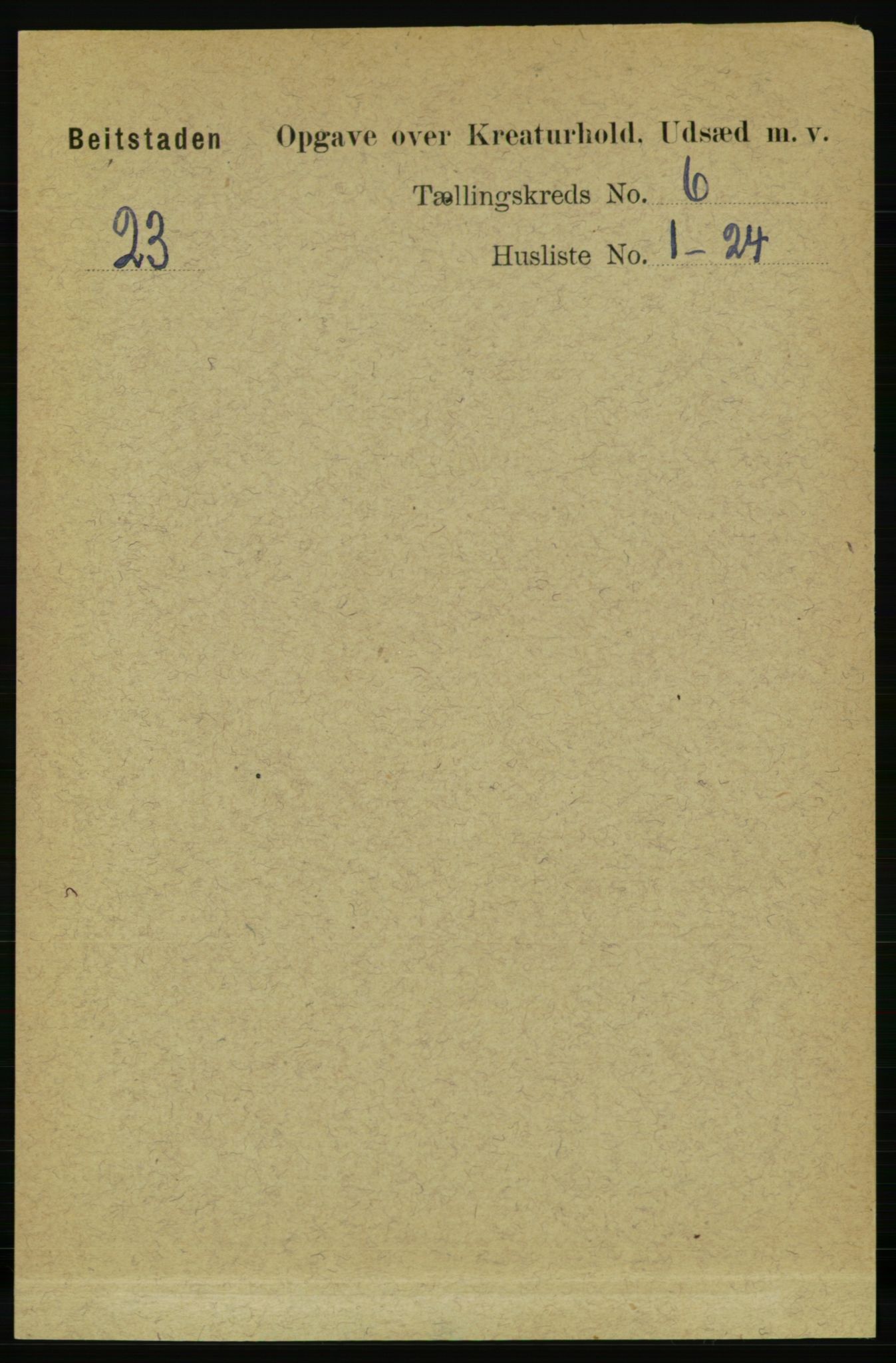 RA, 1891 census for 1727 Beitstad, 1891, p. 5870