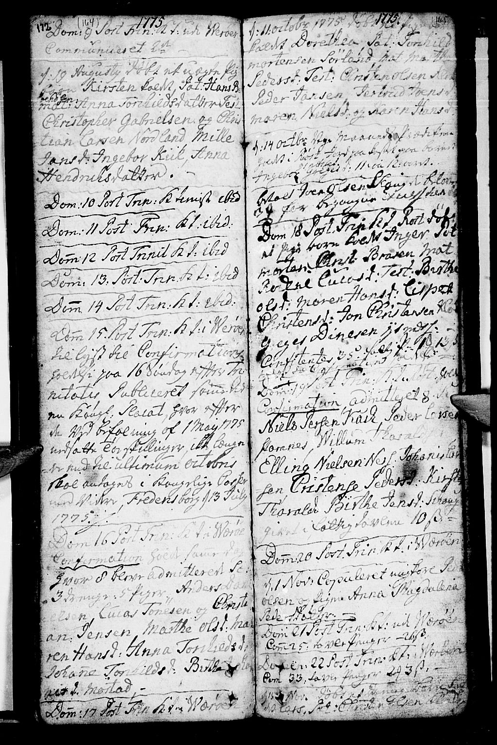 Ministerialprotokoller, klokkerbøker og fødselsregistre - Nordland, AV/SAT-A-1459/807/L0118: Parish register (official) no. 807A01, 1752-1798, p. 172-173