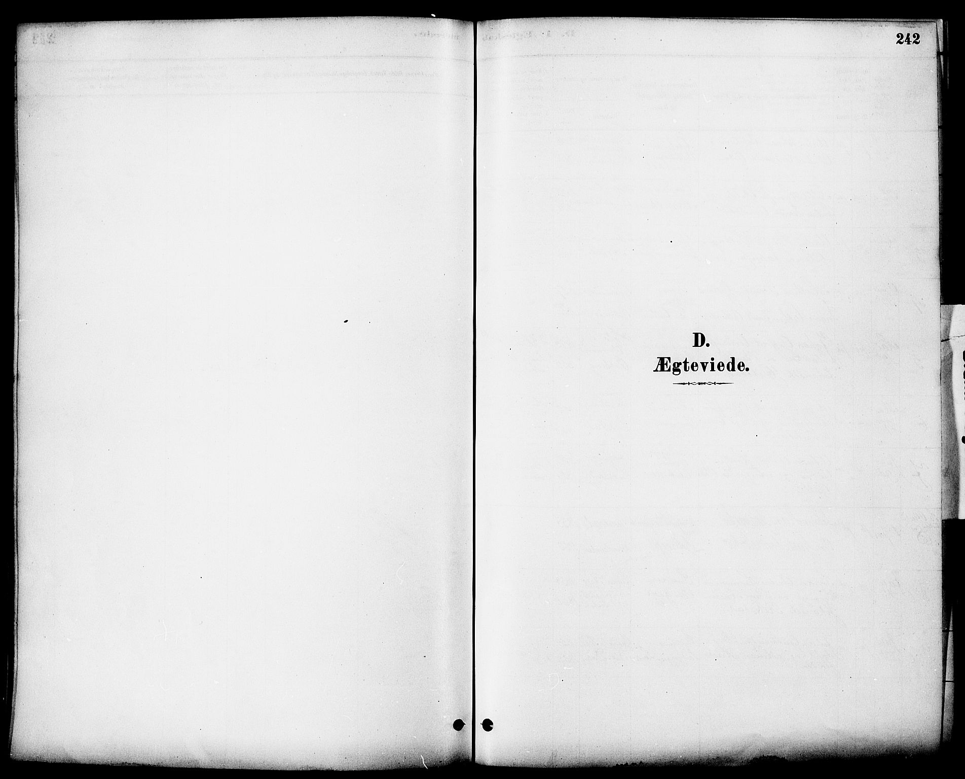 Stange prestekontor, SAH/PREST-002/K/L0017: Parish register (official) no. 17, 1880-1893, p. 242