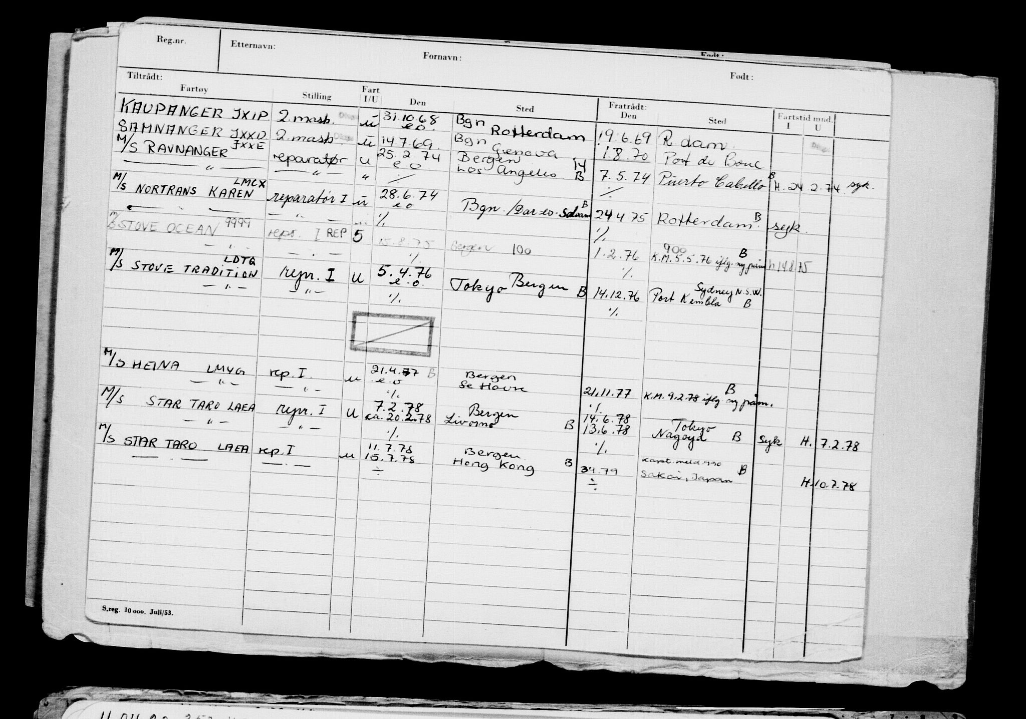 Direktoratet for sjømenn, AV/RA-S-3545/G/Gb/L0179: Hovedkort, 1920, p. 302