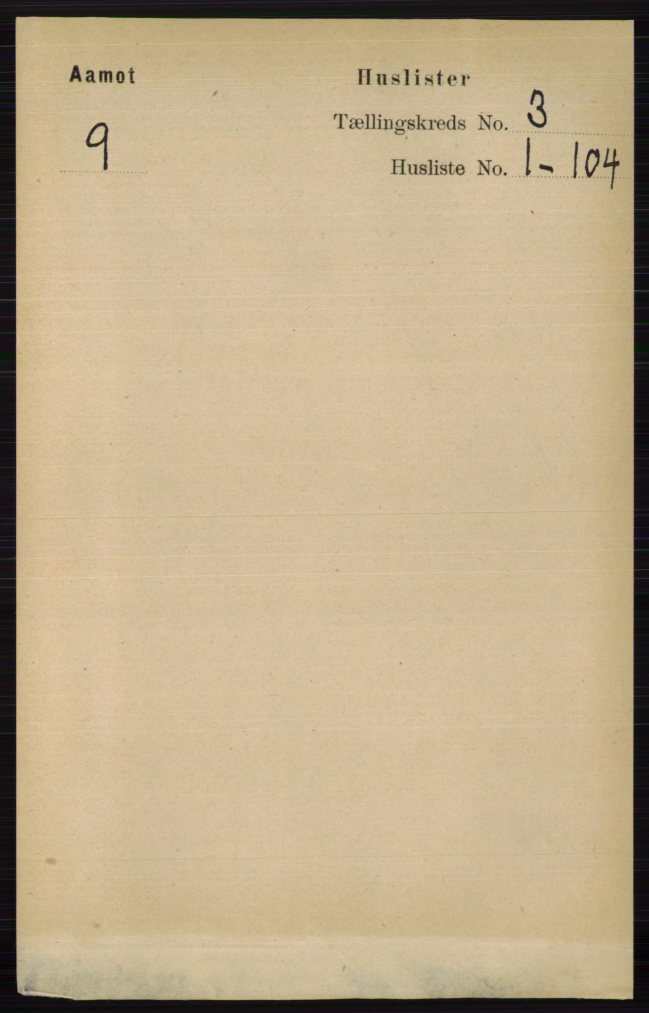 RA, 1891 census for 0429 Åmot, 1891, p. 1385