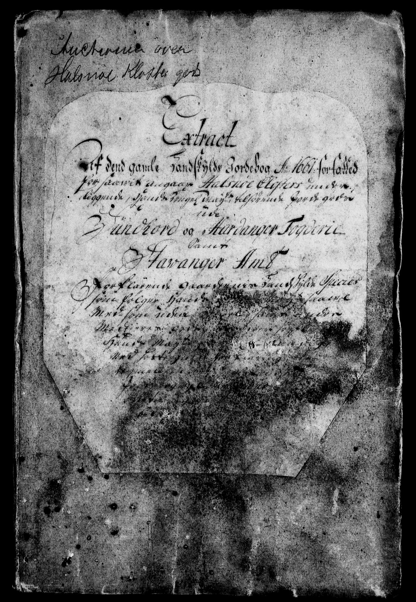 Rentekammeret inntil 1814, Realistisk ordnet avdeling, RA/EA-4070/On/L0005: [Jj 6]: Forskjellige dokumenter om Halsnøy klosters gods, 1697-1770, p. 142
