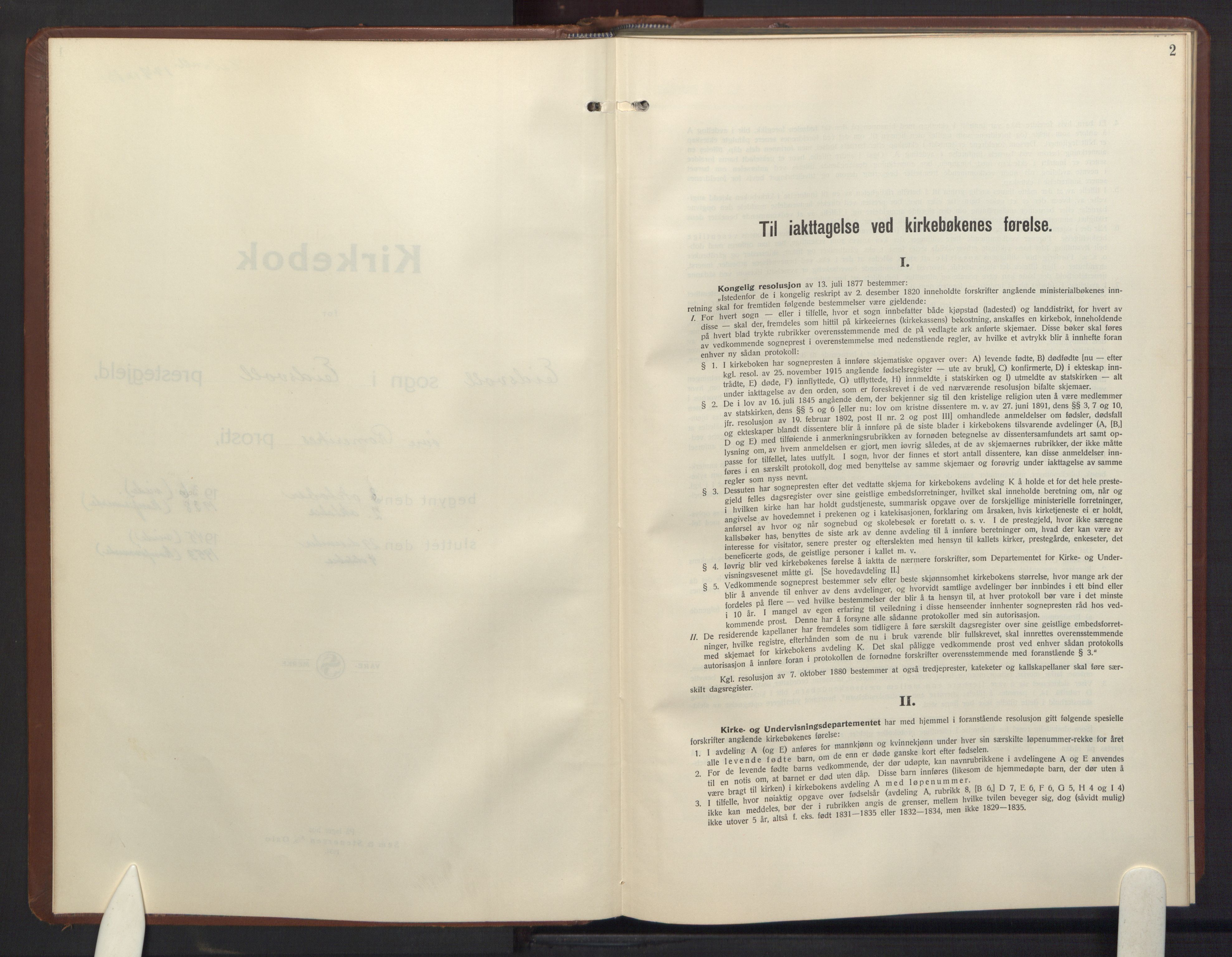 Eidsvoll prestekontor Kirkebøker, AV/SAO-A-10888/G/Ga/L0013: Parish register (copy) no. I 13, 1936-1953, p. 2