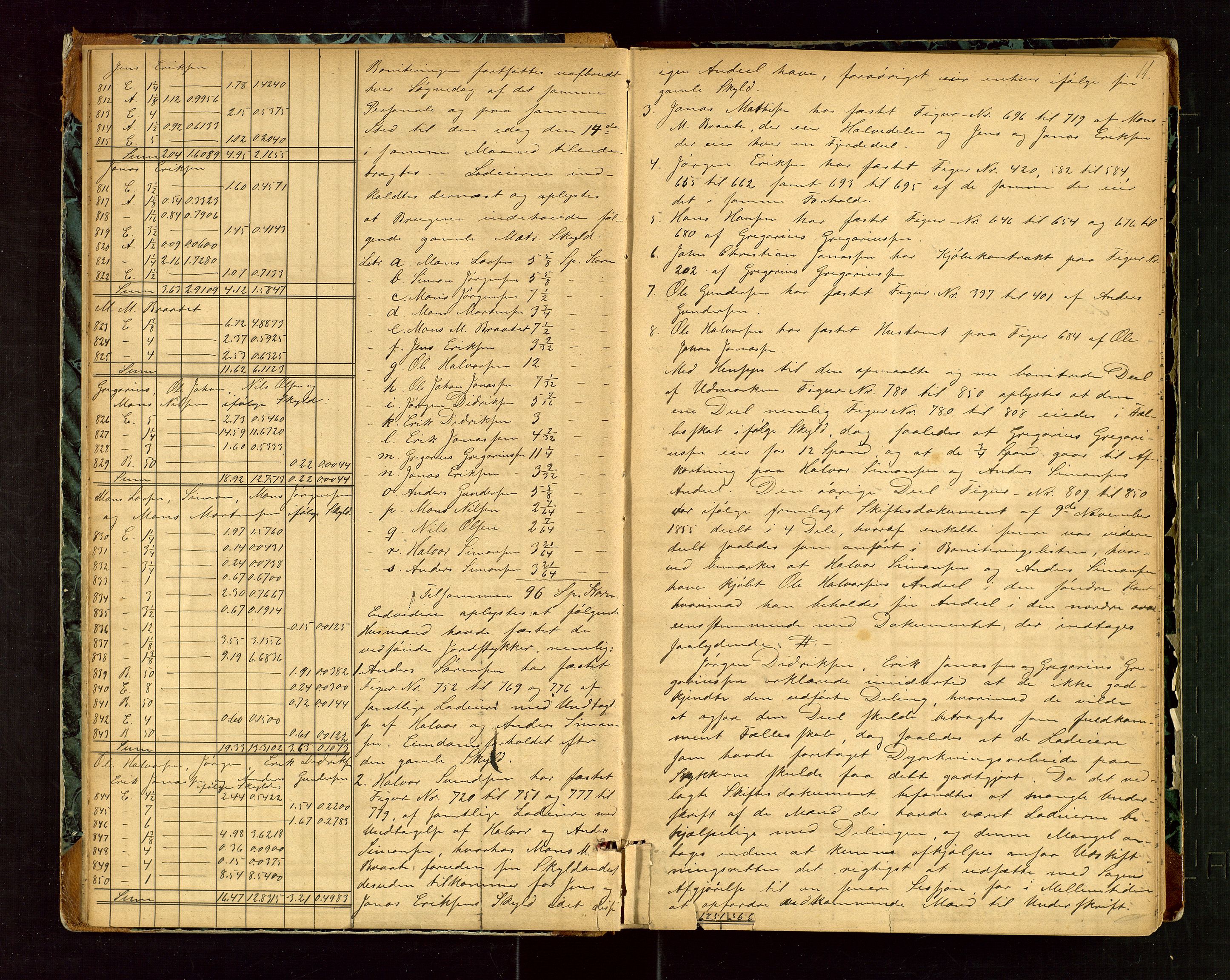 Rogaland jordskifterett, AV/SAST-A-102426/Oa/L0038: Forhandlingsprotokoll, 1868-1872, p. 11